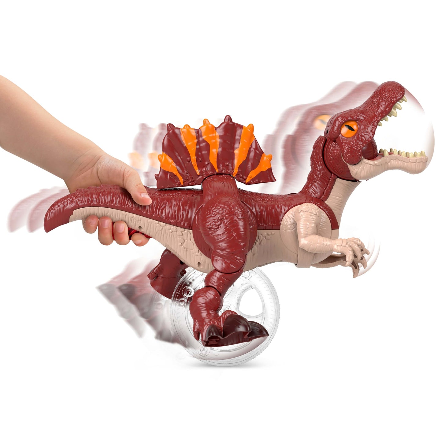 Imaginext Jurassic World Dinosaurio de Juguete Rebirth Spinosaurus Corredor
