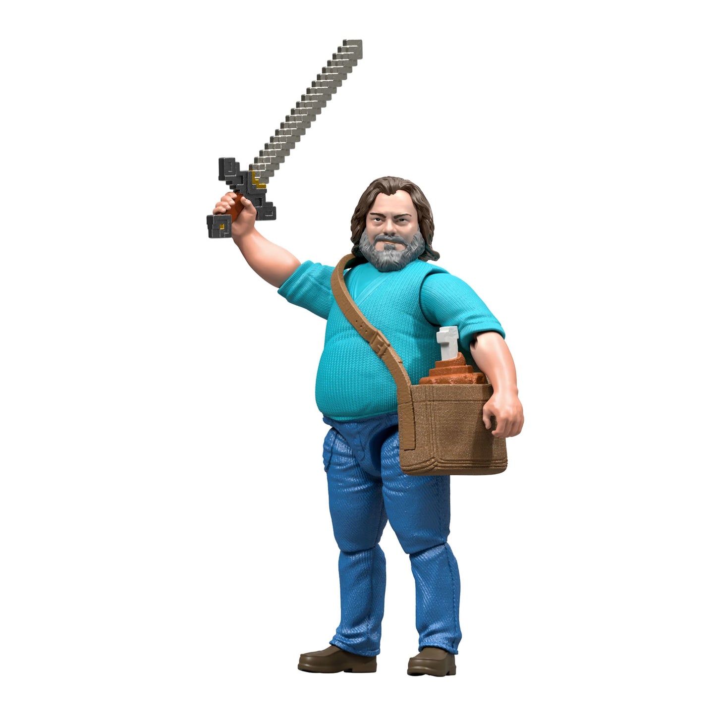 Minecraft La Película Figura de Acción Steve de 4 pulgadas