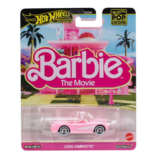 Hot Wheels Collector Veículo de Brinquedo Barbie Filme Corvette