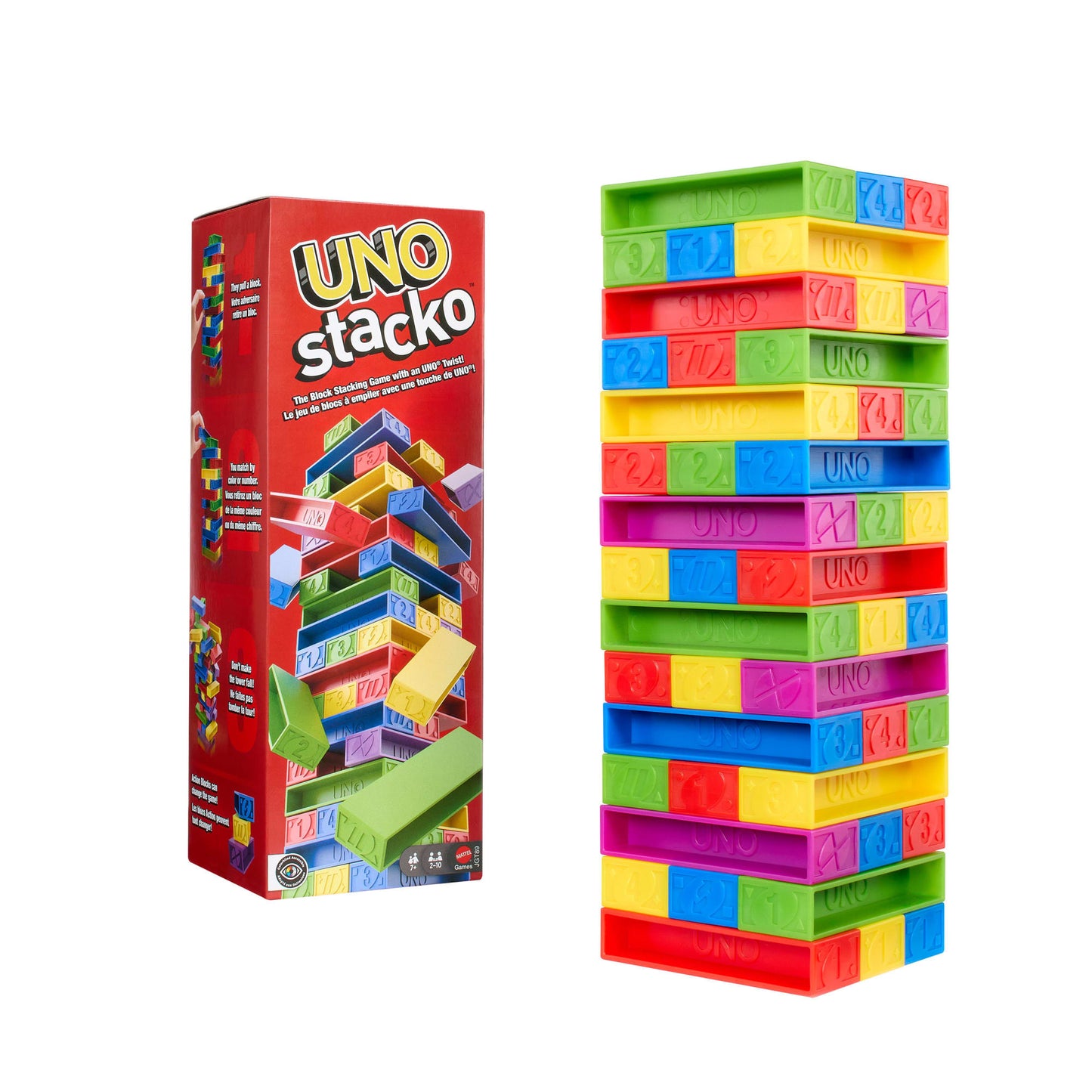 UNO Juego de Mesa Stacko Segunda Versión