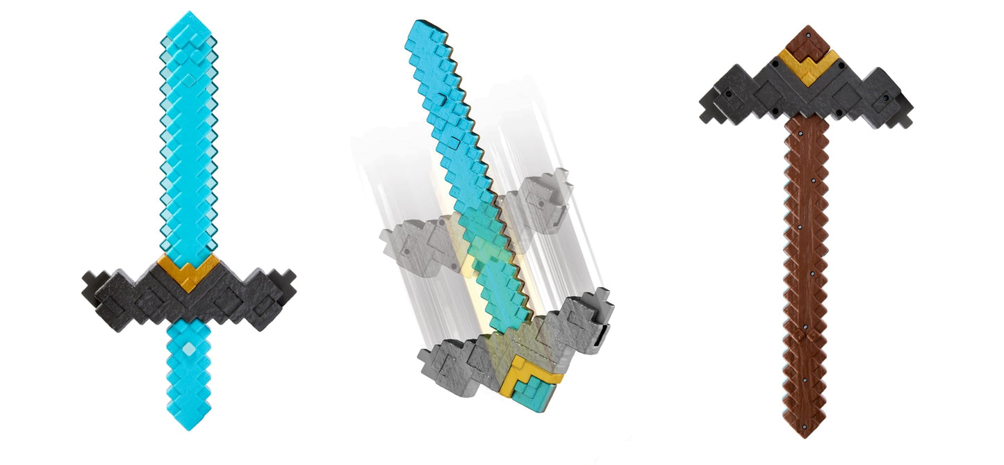 Minecraft La Película Juguete Arma de Batalla