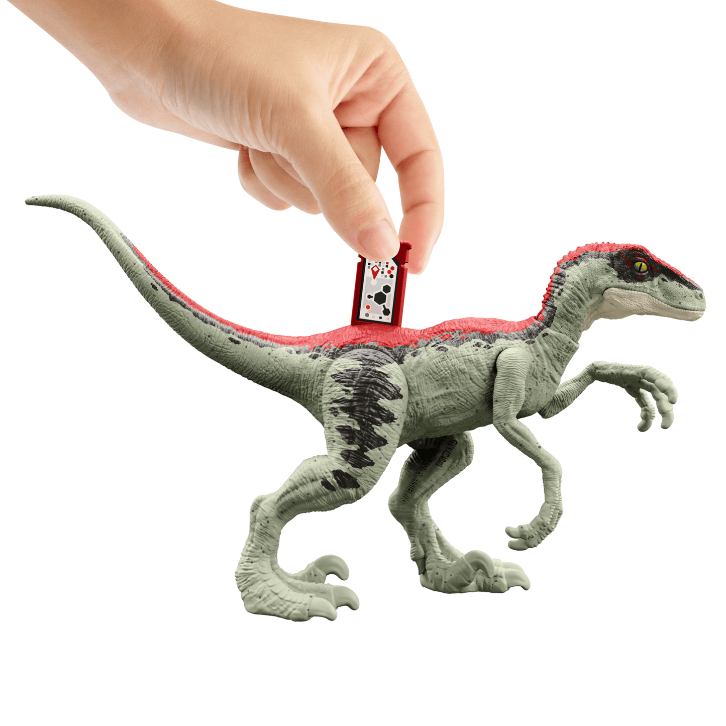 Jurassic Park ’93 Classic Dennis Nedry Action Figure, Motorcycle & Dinosaur Toy Set, 3.75-in Scale