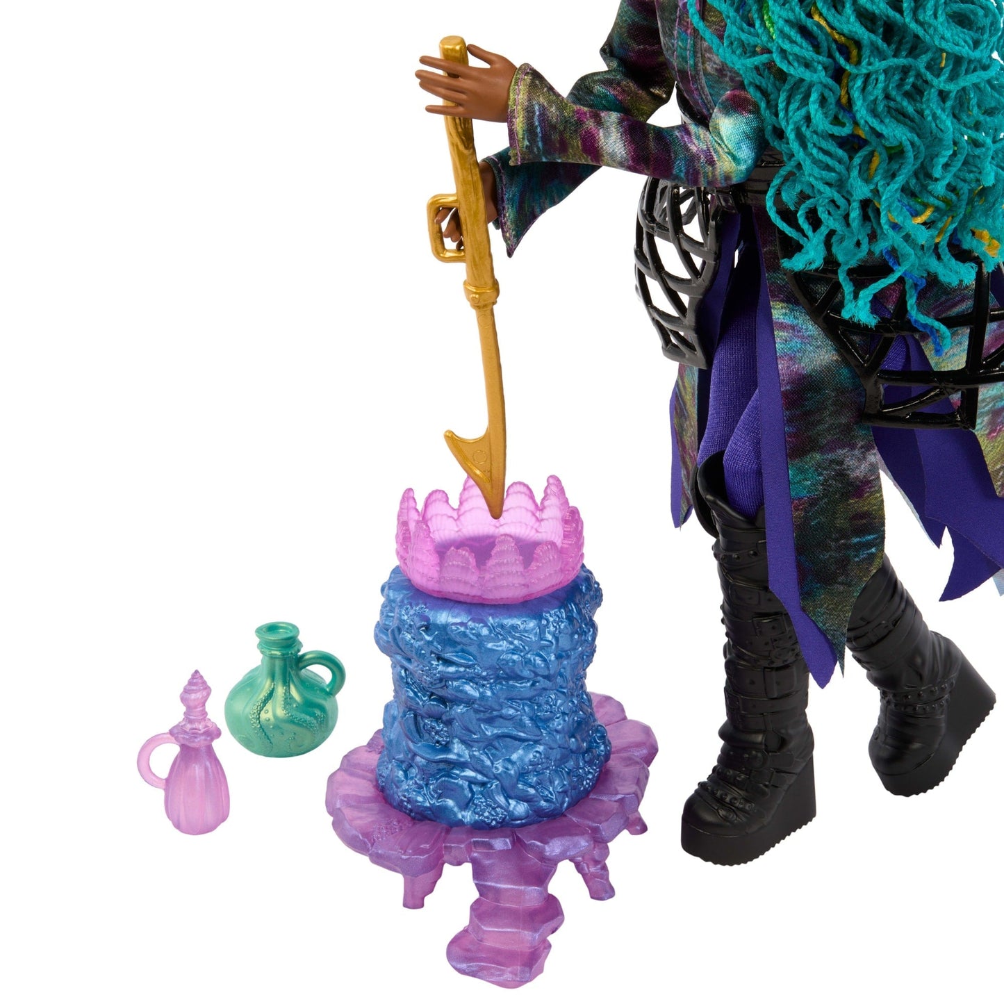 Disney Descendants: The Rise Of Red  Uliana's Sea Witch Lair Playset With Fashion Doll & Accessories