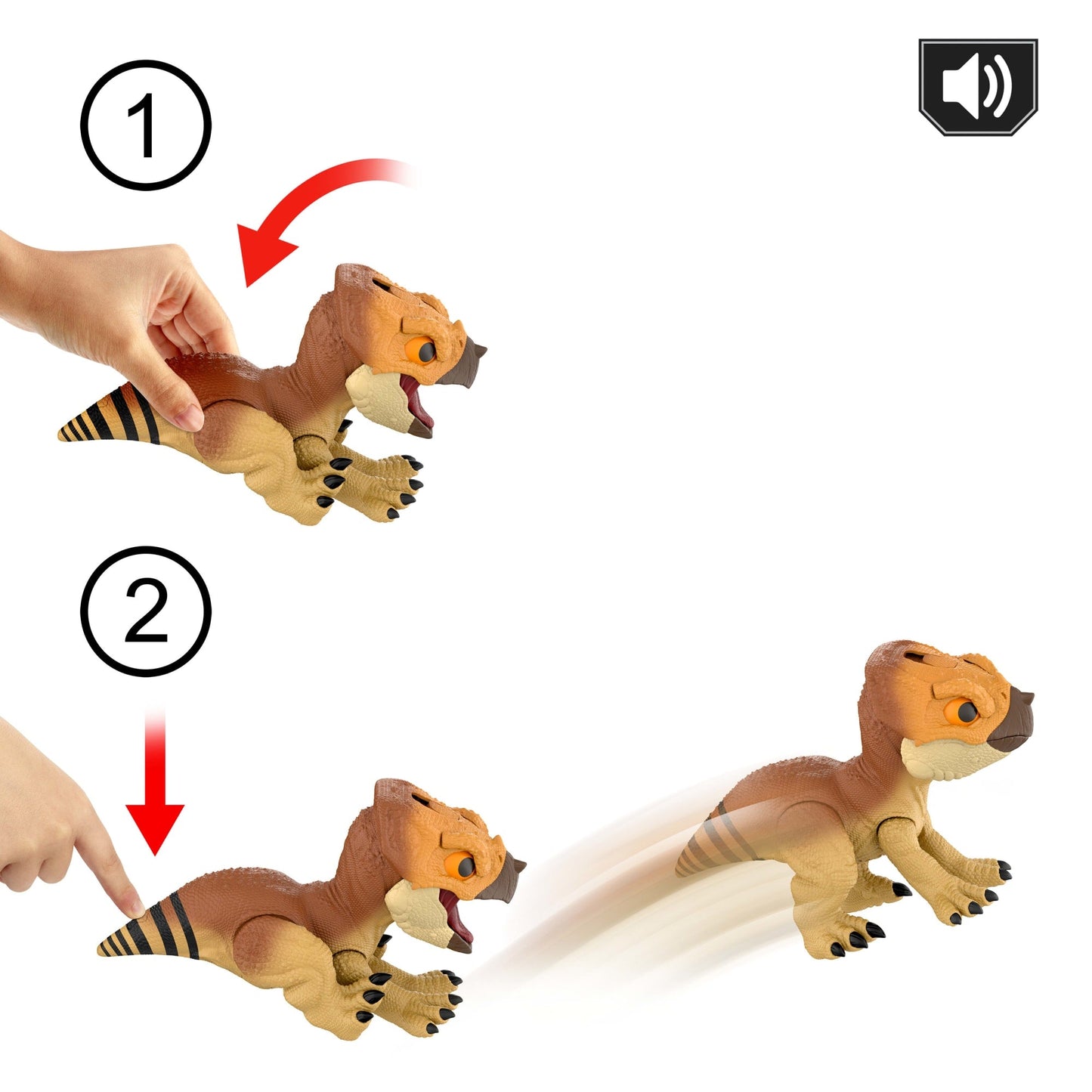 Jurassic World Dinosaurio de Juguete Rebirth Dinosaurio Interactivo