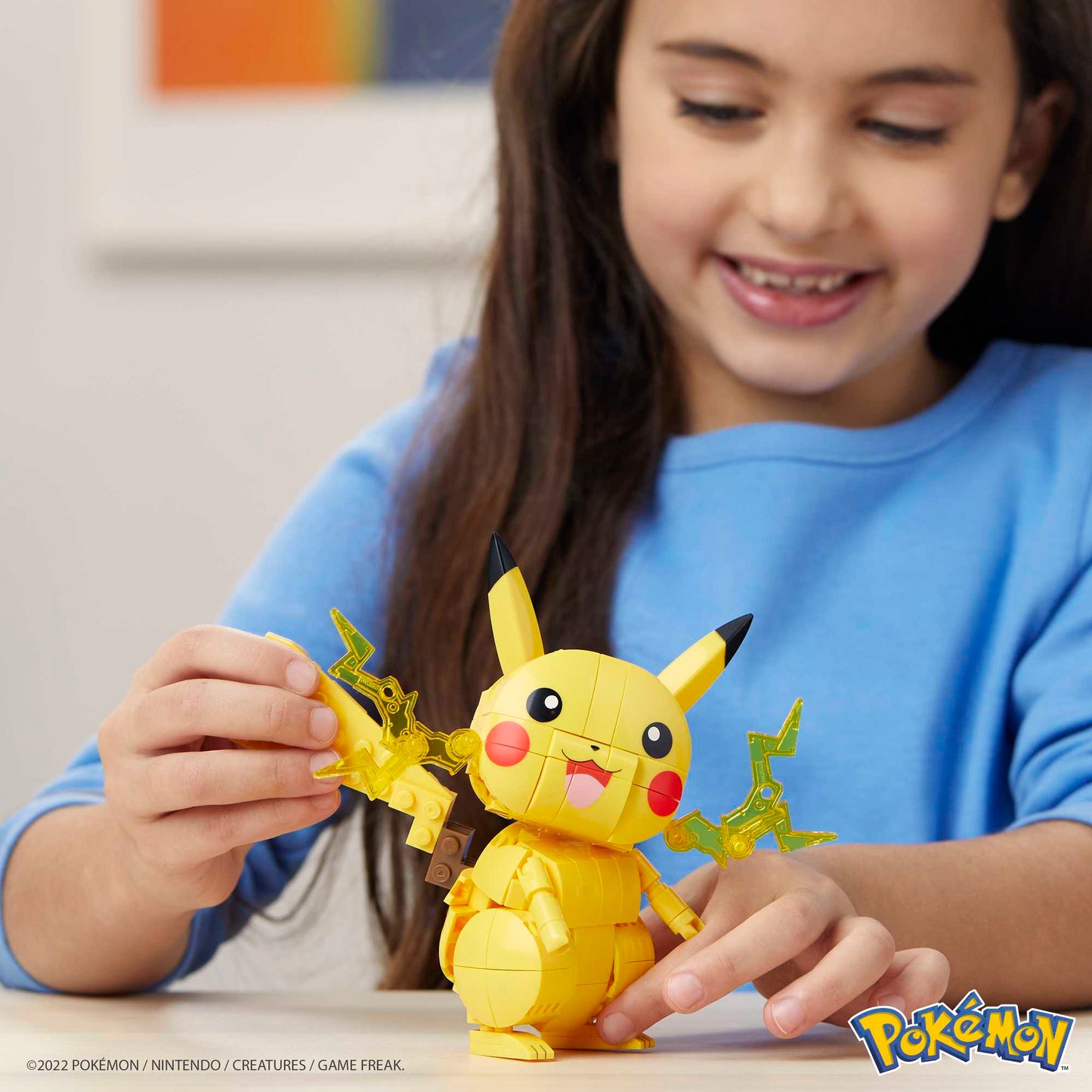 MEGA Pokémon Building Toy Kit Pikachu (211 Pieces) With 1 Action Figure For Kids