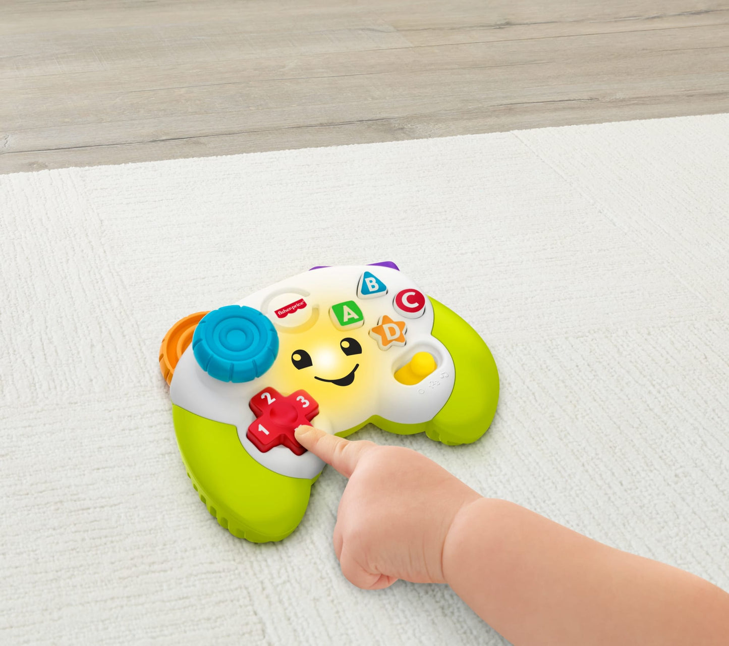 Fisher-Price Ríe y Aprende Juguete para Bebés Control Juega Y Aprende Conmigo