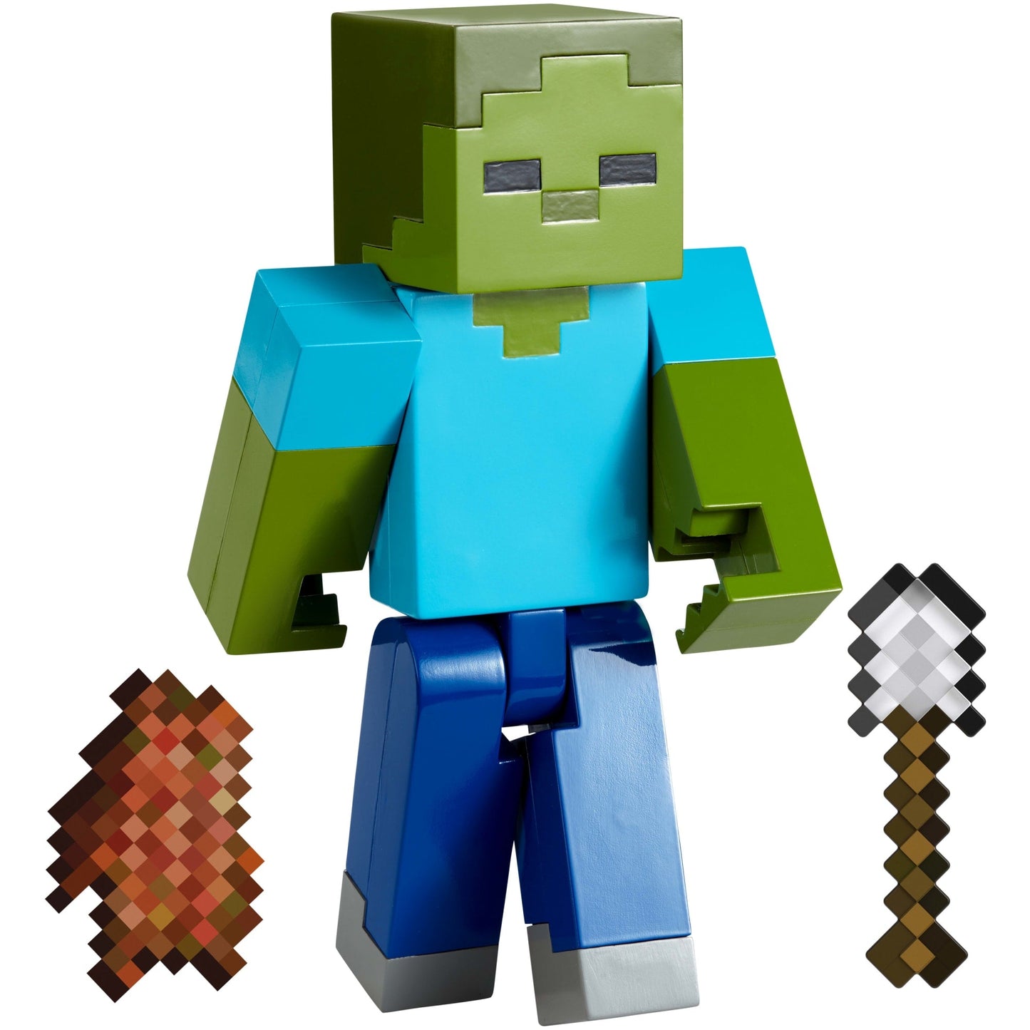 Minecraft Vanilla Figura de Ação Zumbi