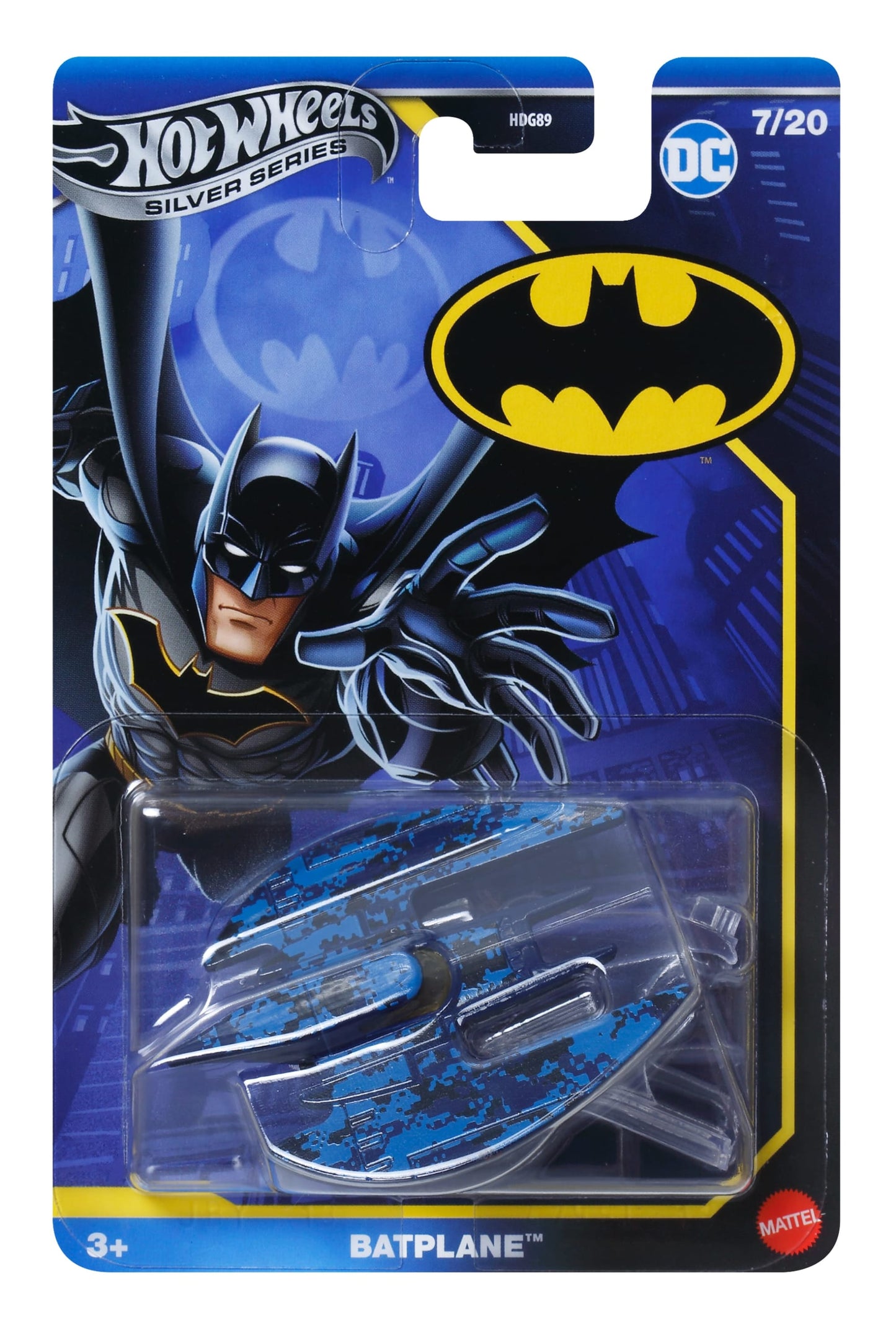 Hot Wheels Collector Veículo de Brinquedo Batman Batplane