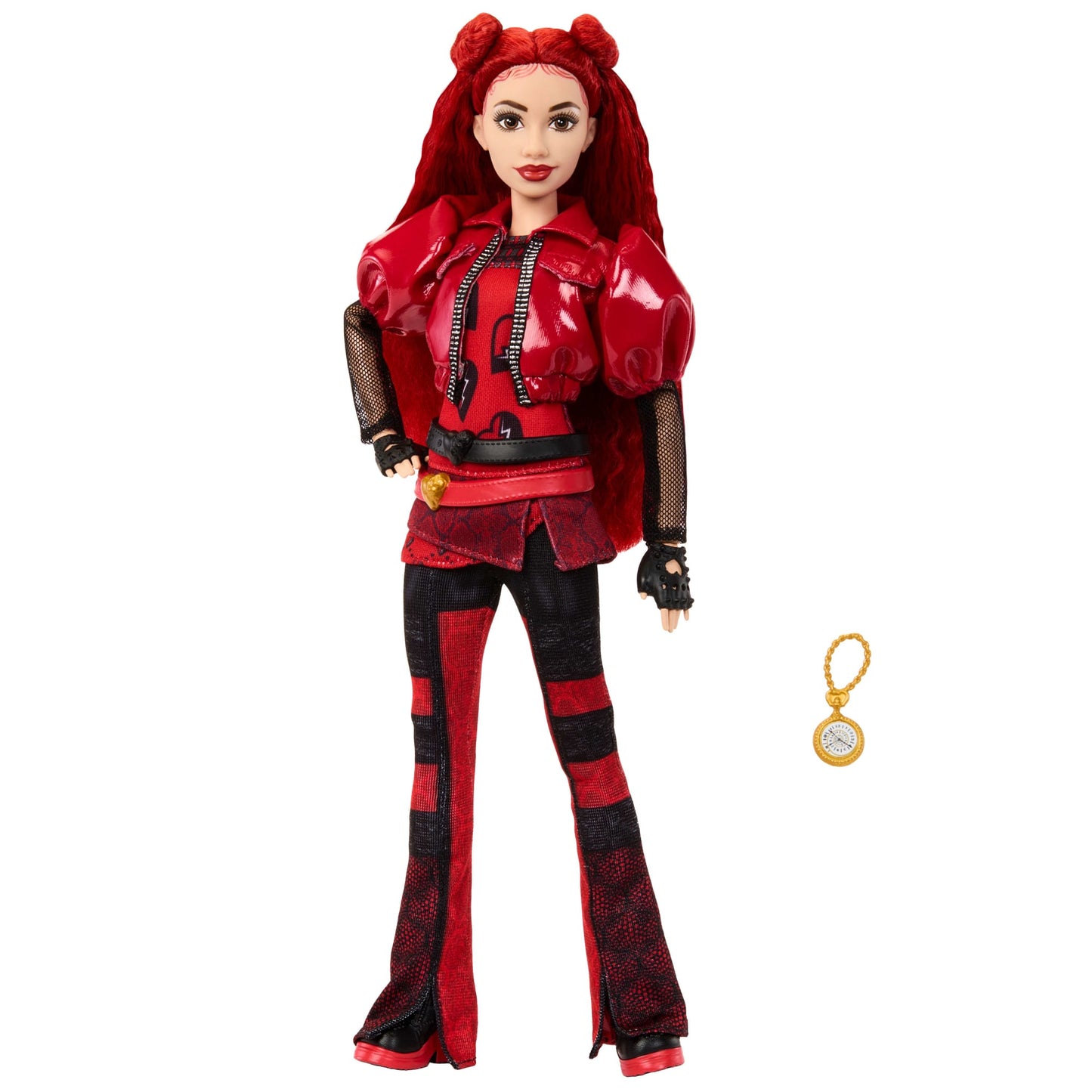 Disney Descendants: The Rise Of Red Fashion Doll & Accessory, Red, Daughter Of Queen Of Hearts