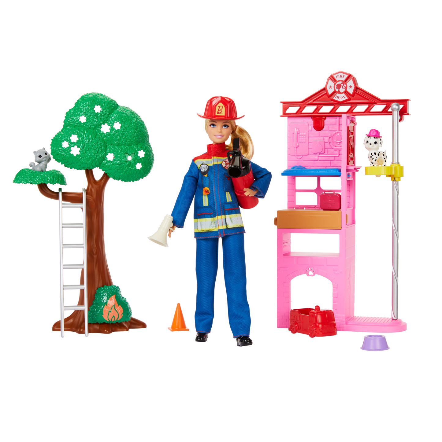Barbie®-Barbie Pompière-Coffret