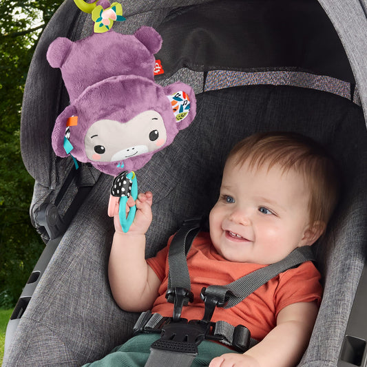 Fisher-Price  Singe Violet Chanteur, Jouet Pour Poussettes