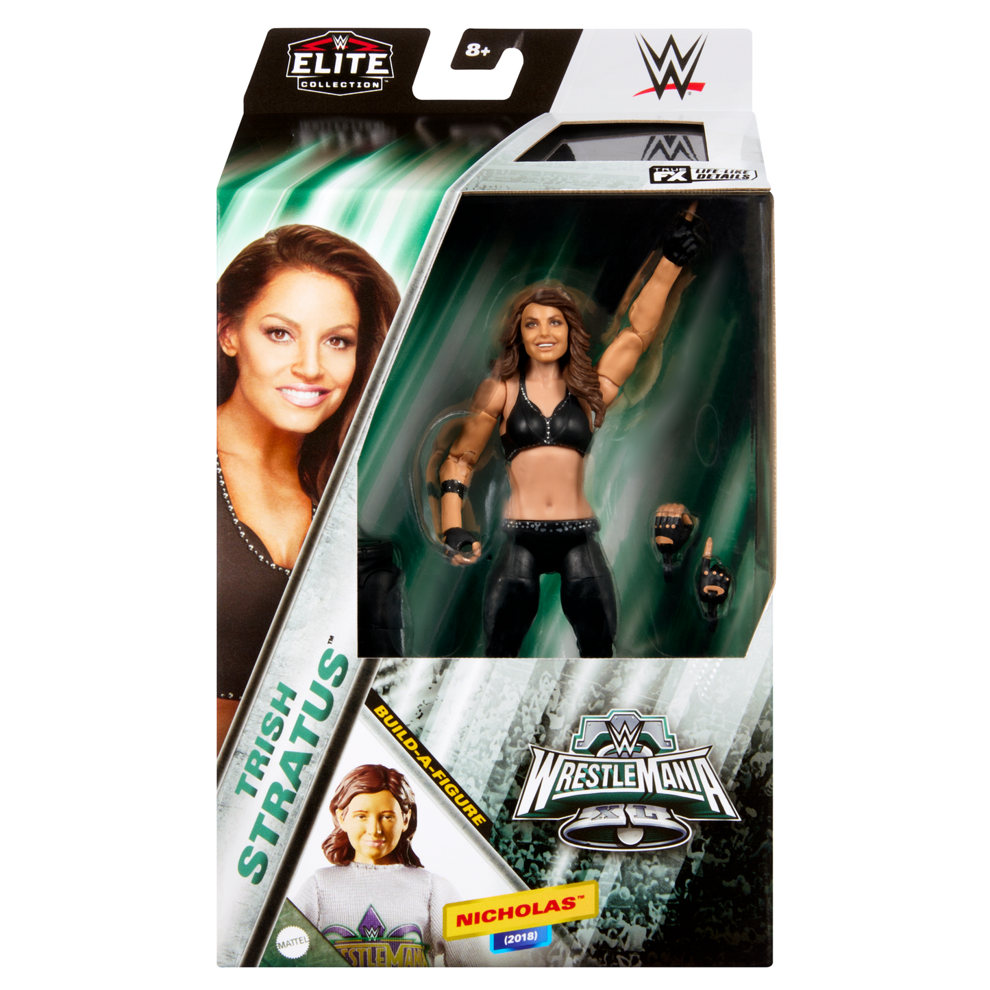 Wwe  Collection Elite  Wrestlemania  Figurine, Pièce Constr. Fig.