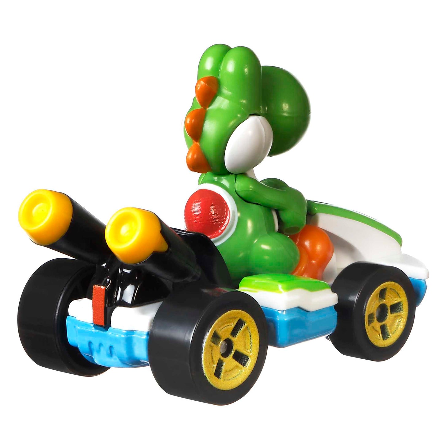 Hot Wheels Mario Kart Vehículo de Juguete Yoshi Estándar Kart
