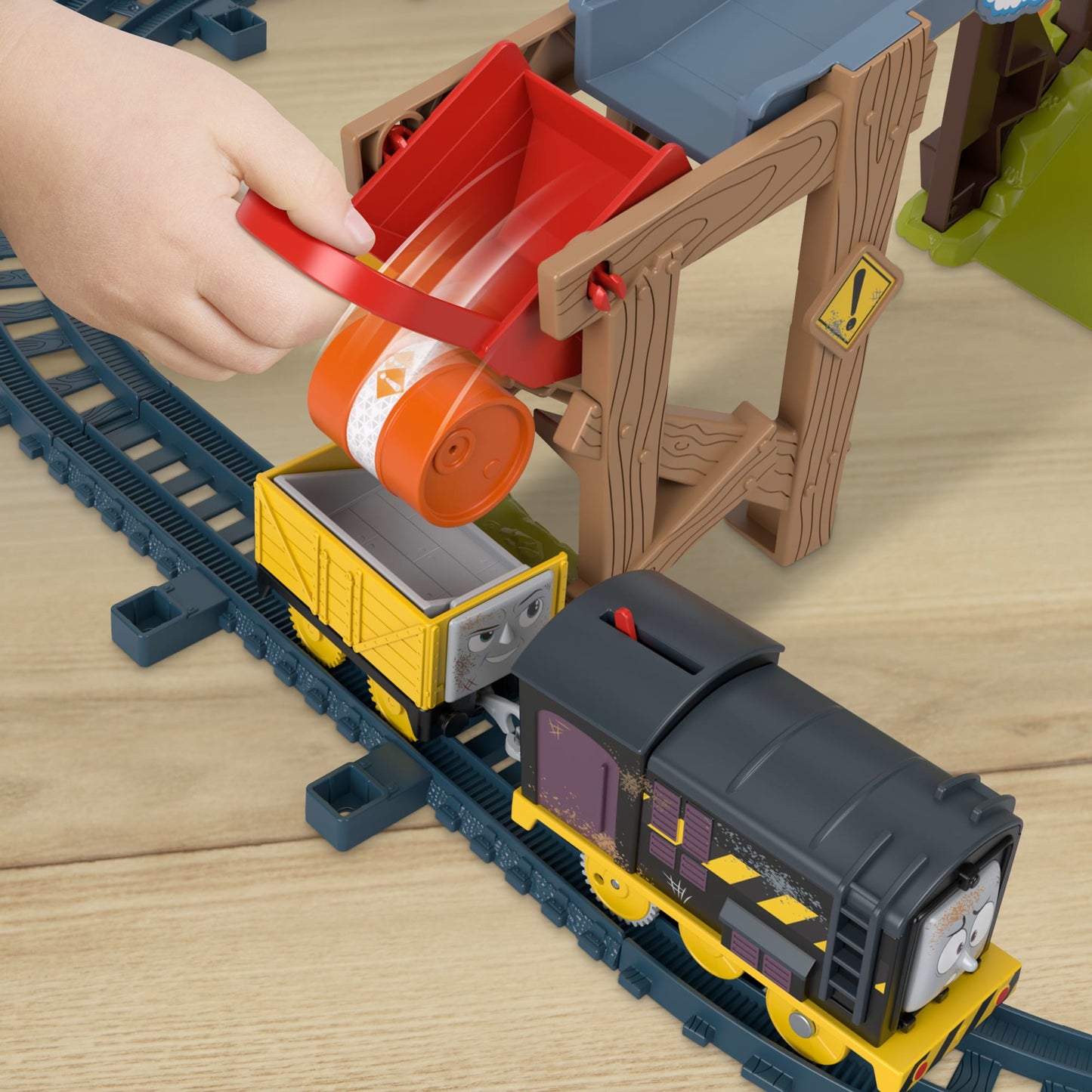 Fpthomas et ses Amis Coffret de Construction Diesel Soulève et Charge