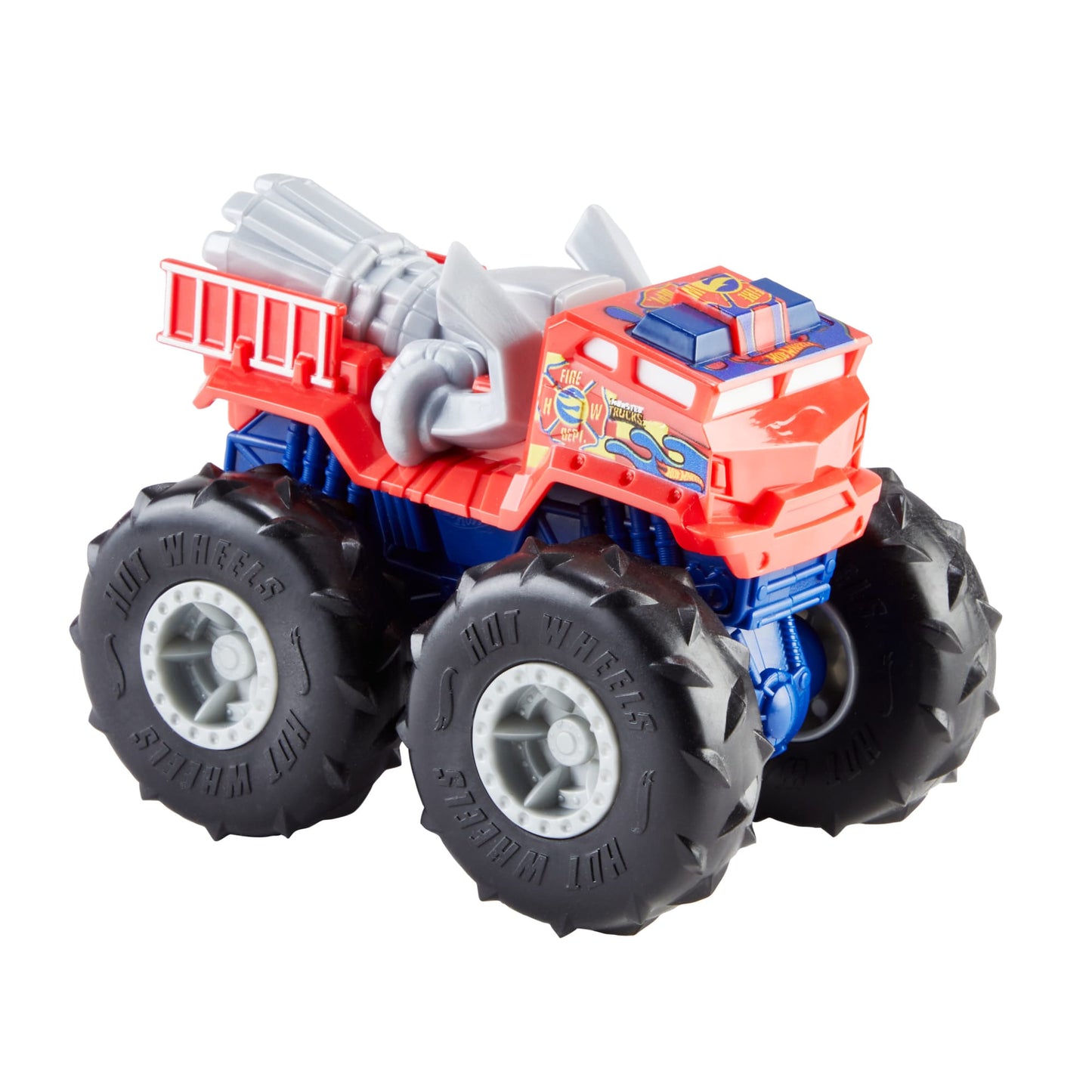 Hot Wheels Monster Trucks Twisted Tredz Vehicles, 1:43 Scale Creature-Themed Toy Truck