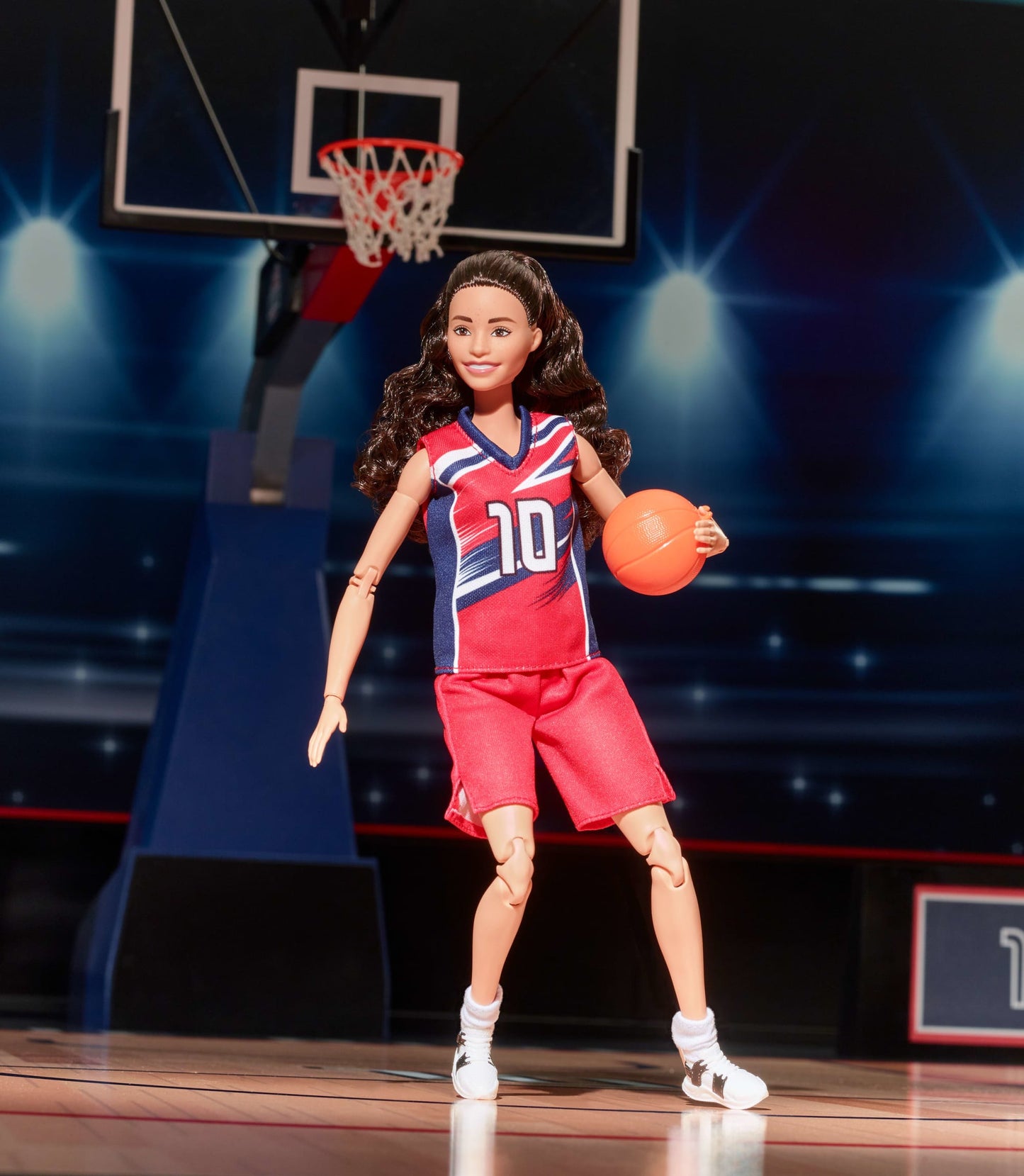 Barbie Signature Doll, Sue Bird With Uniform & Basketball Accessory