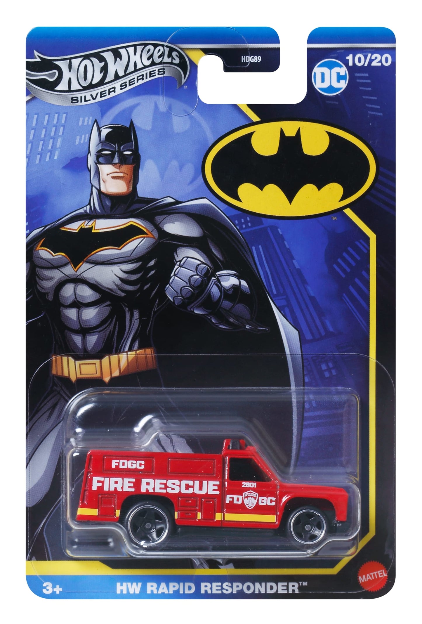 Hot Wheels Collector Veículo de Brinquedo Batman Rapid Responder