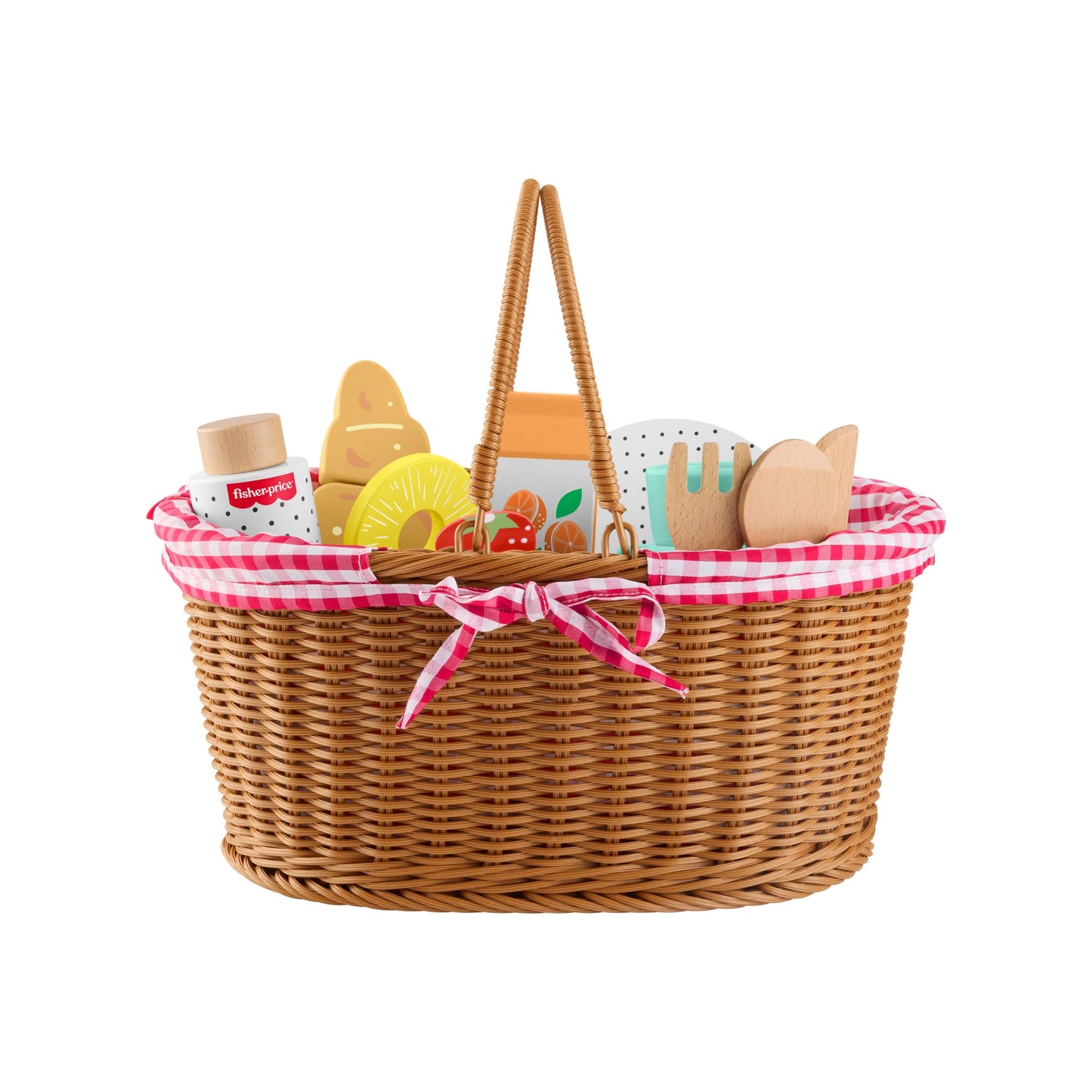 Fisher-Price Juguete para Bebés Canasta de Picnic de Madera
