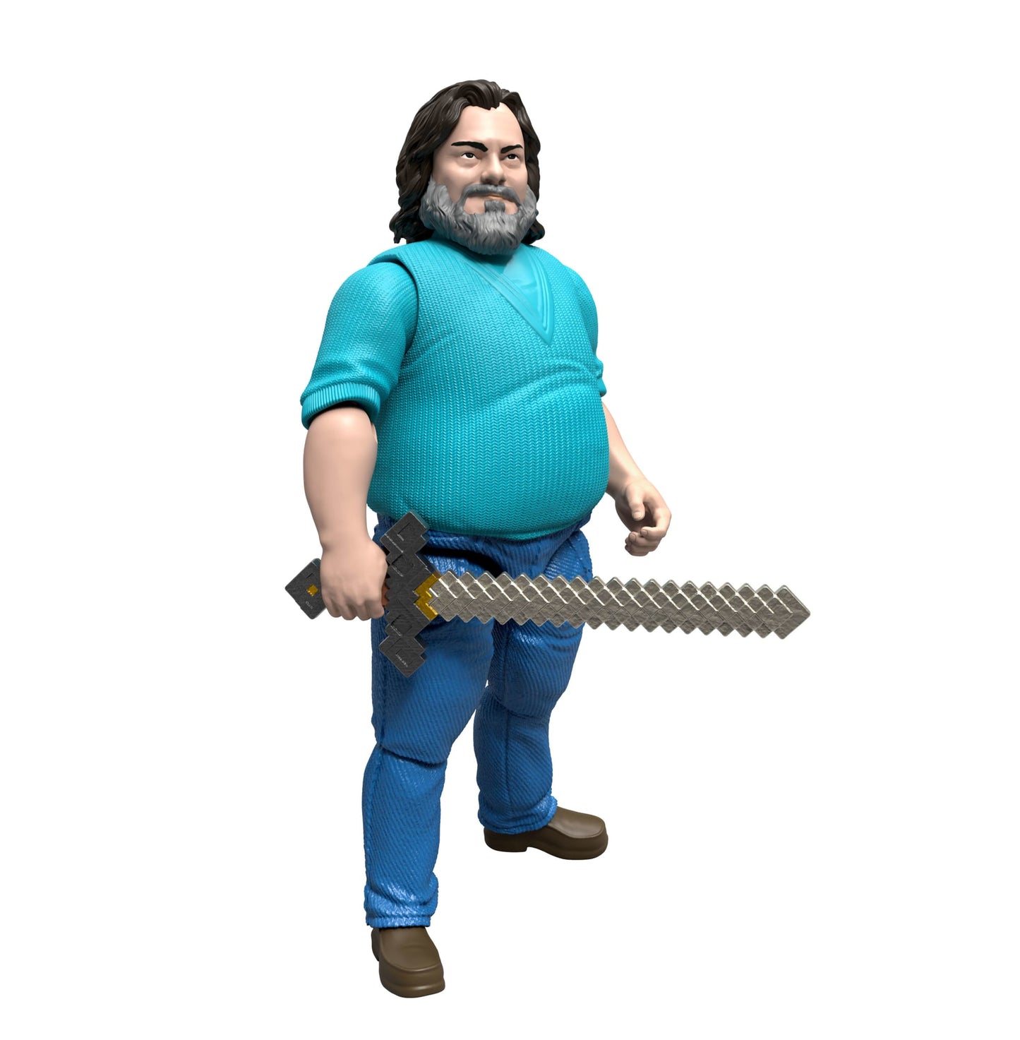 Minecraft La Película Figura de Acción Steve de 4 pulgadas