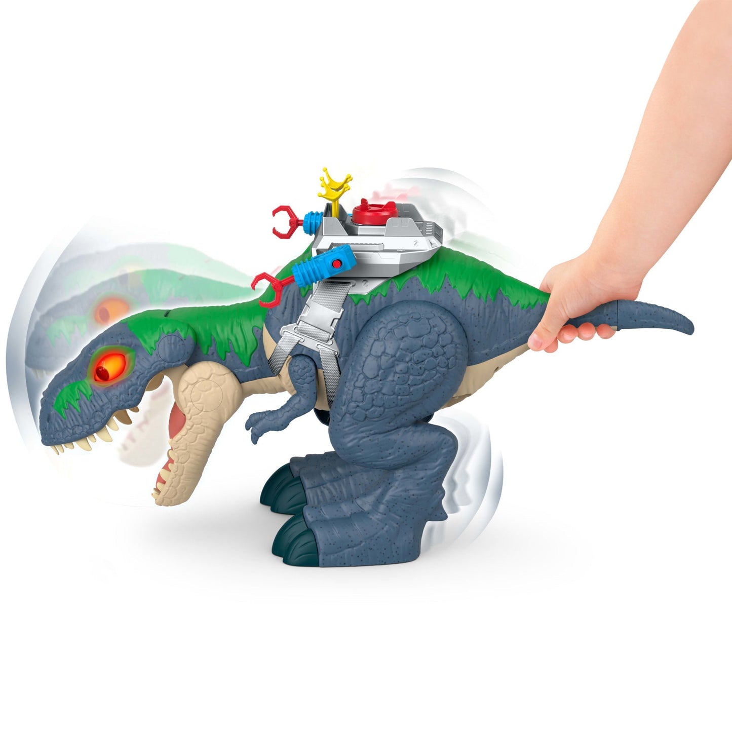 Imaginext Jurassic World Dinosaurio de Juguete Ultimate T. Rex con Luces y Sonidos