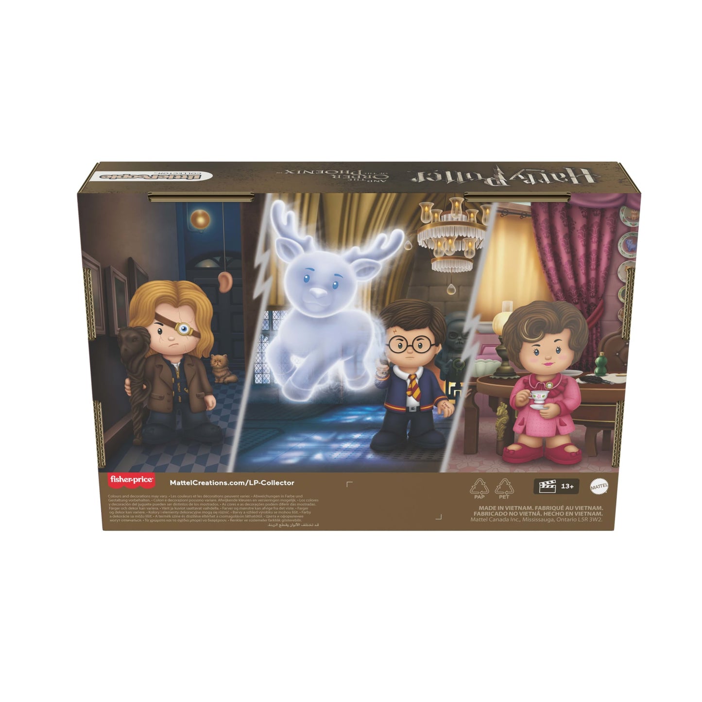 Little People Collector Figura de Juguete Set de Harry Potter y la Orden del Fenix
