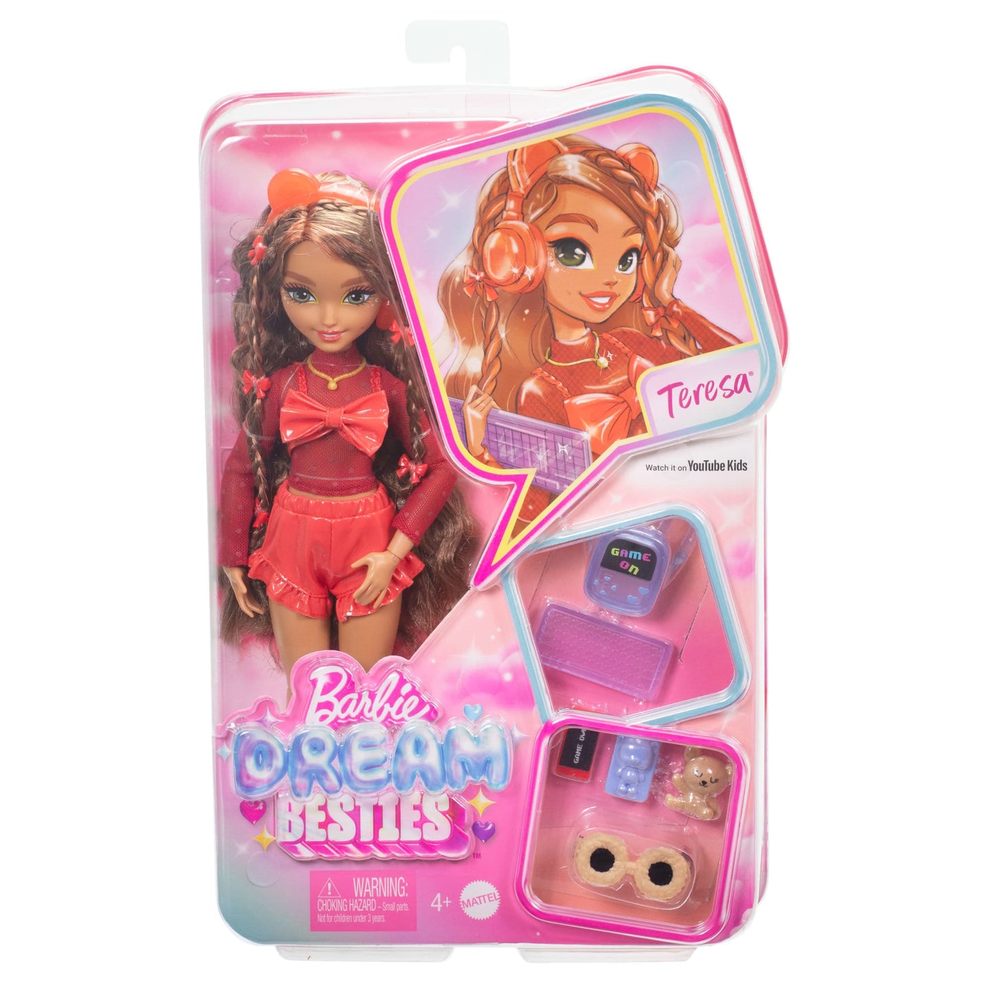 Barbie-Équipe de Rêve Teresa-Poupée et Accessoires