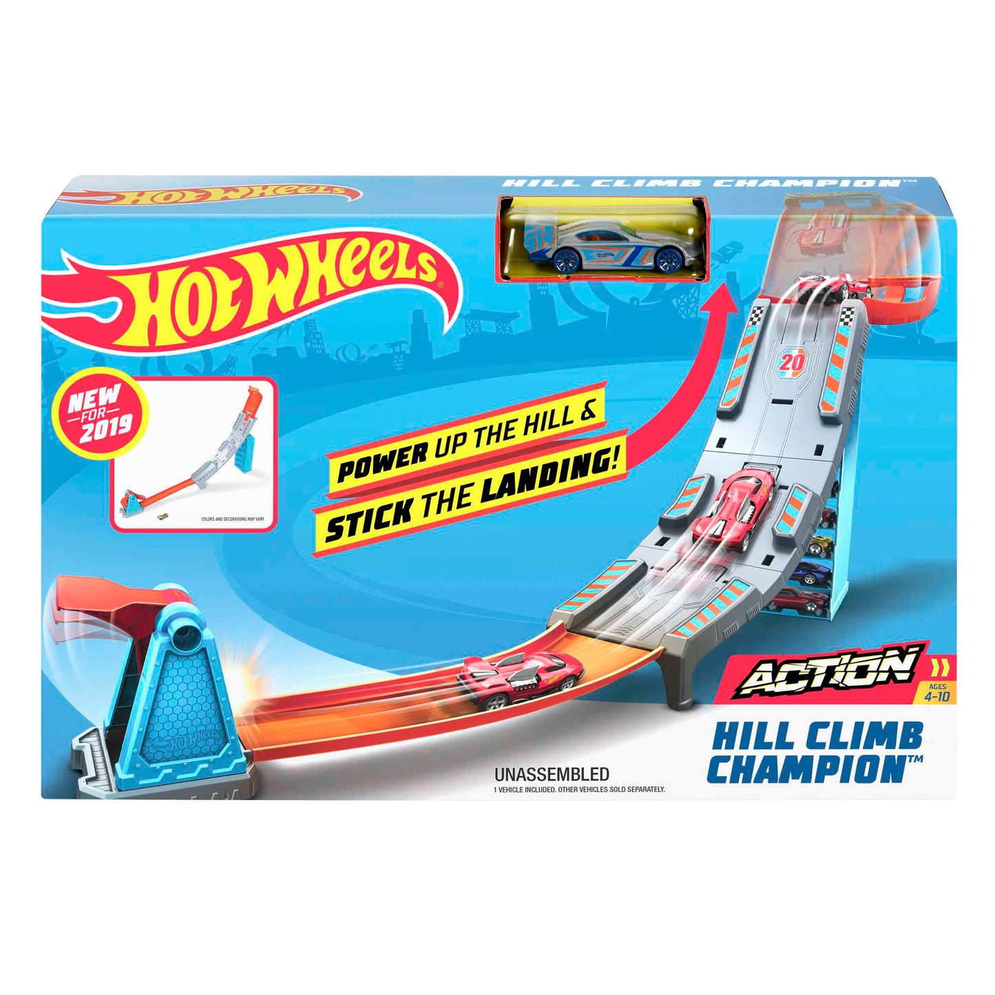Hot Wheels Action Pista de Brinquedo Campeonato das Alturas