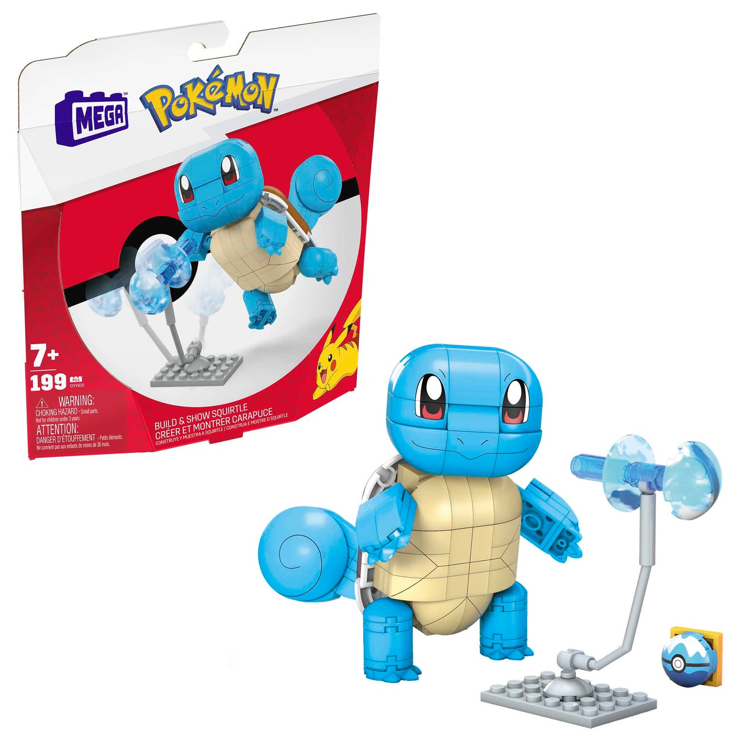 MEGA Pokémon Juguete de Construcción Squirtle Mediano