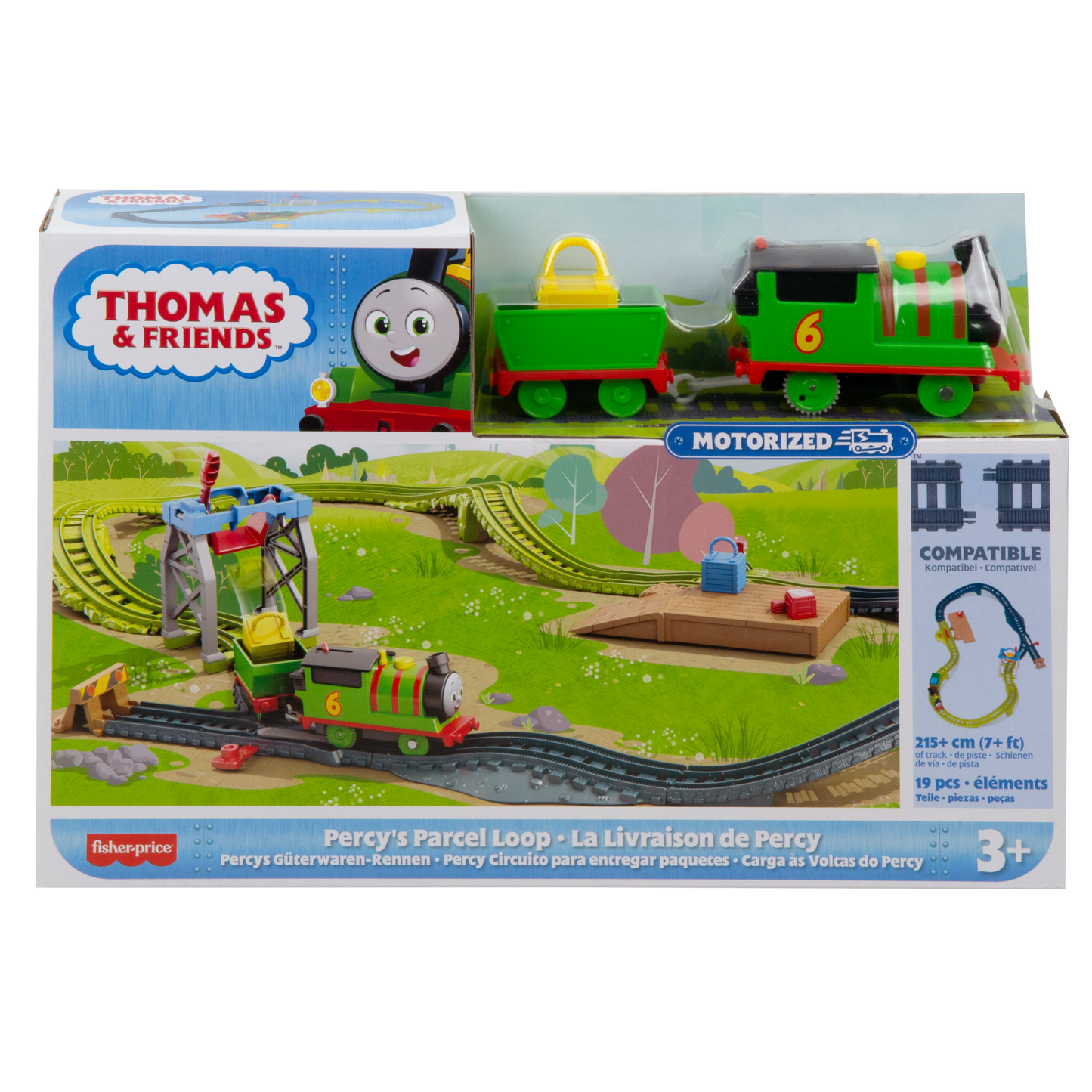 Thomas et ses Amis  Coffret Train et Piste  La Livraison de Percy