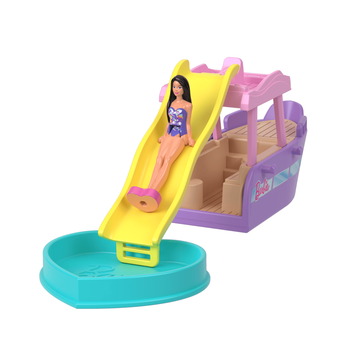 Barbie-Bateau de Rêve Mini-Barbieland-Coffret Bateau et Poupée