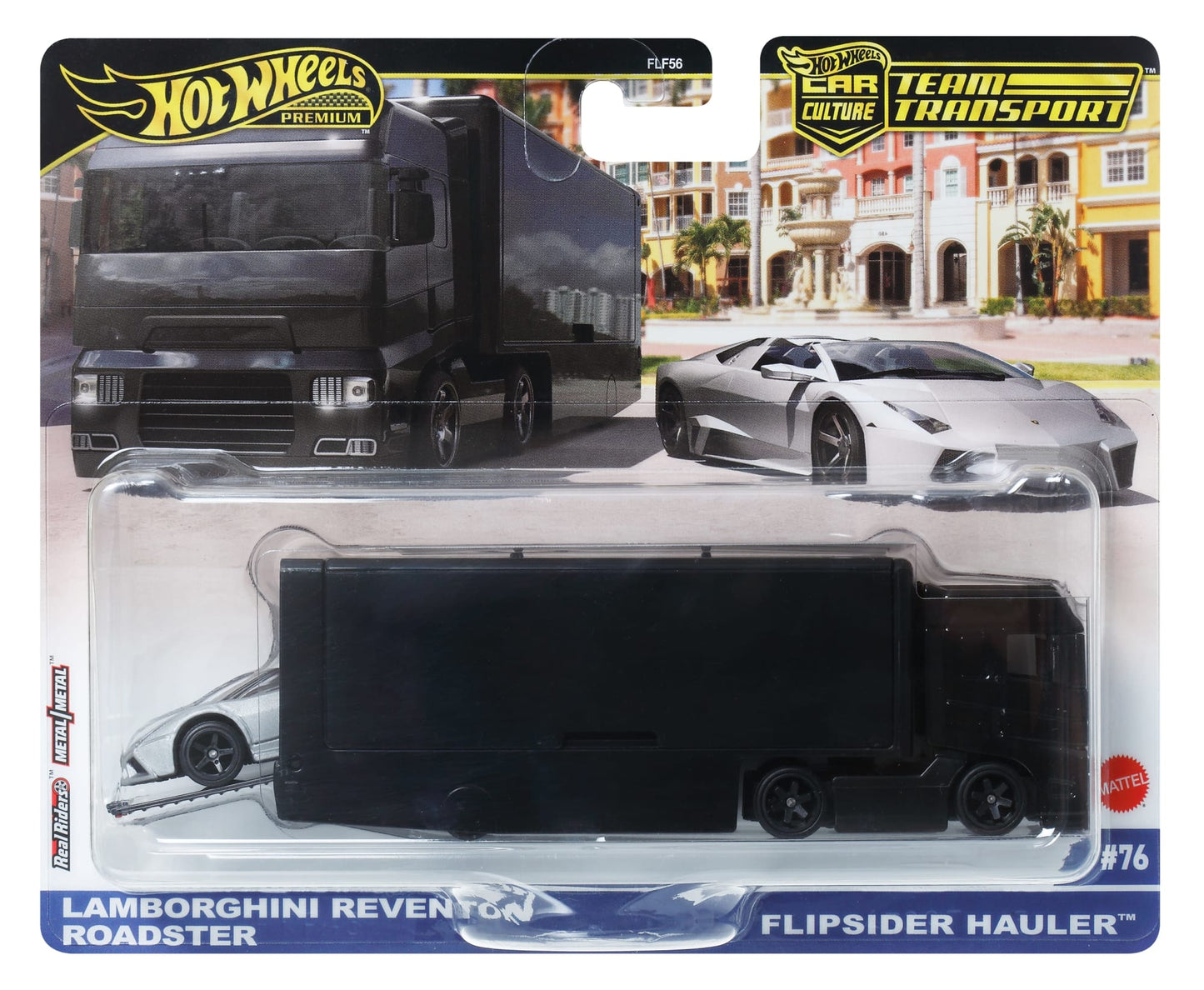 Hot Wheels Collector Veículo de Brinquedo Carro Transportador Lamborghini Reventon Spyder