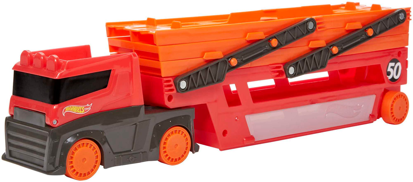 Hot Wheels City Pista de Juguete Mega Remolque
