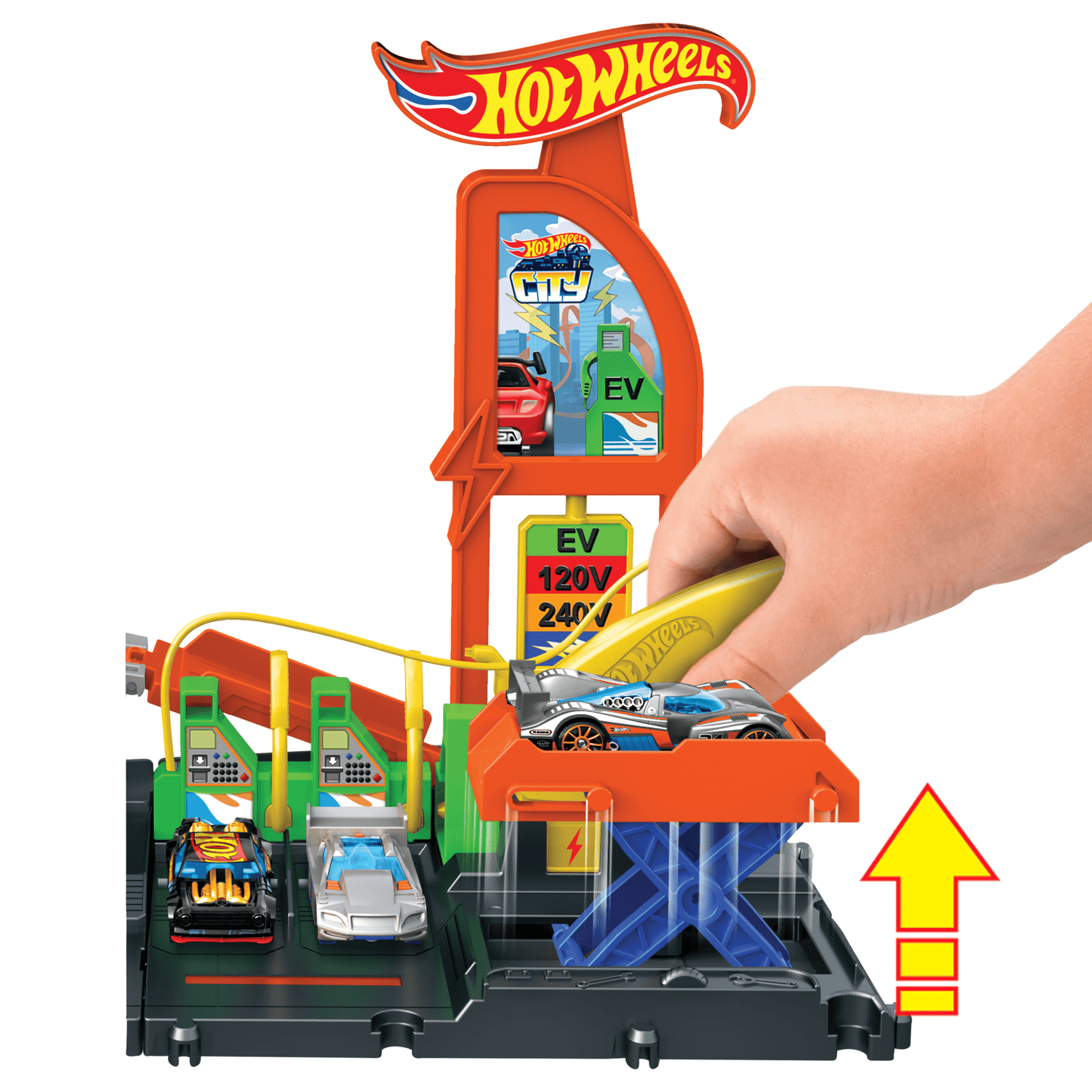 Hot Wheels  Ville  Station D’Énergie Super Recharge, Véhicule