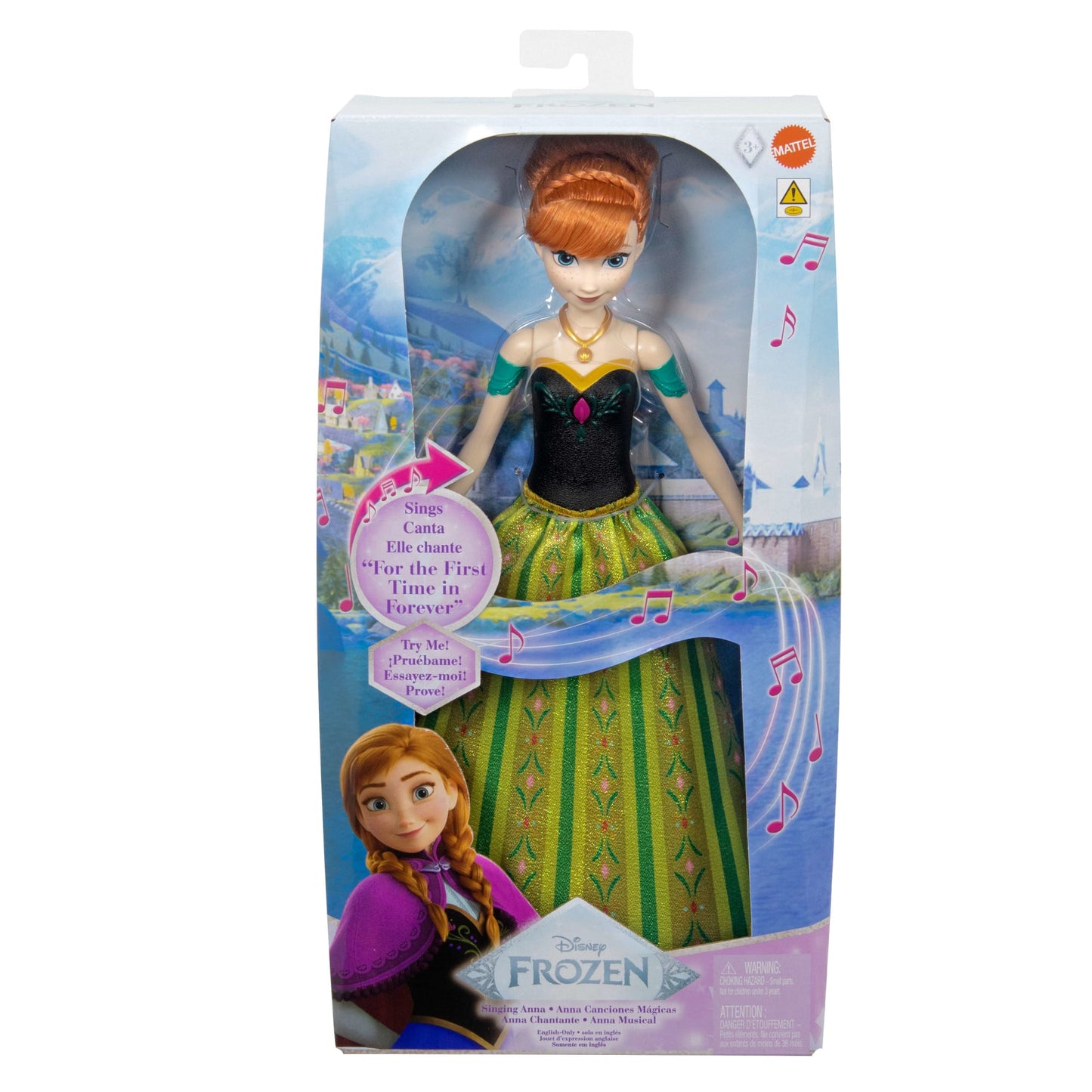 Disney Frozen Toys, Singing Anna Doll