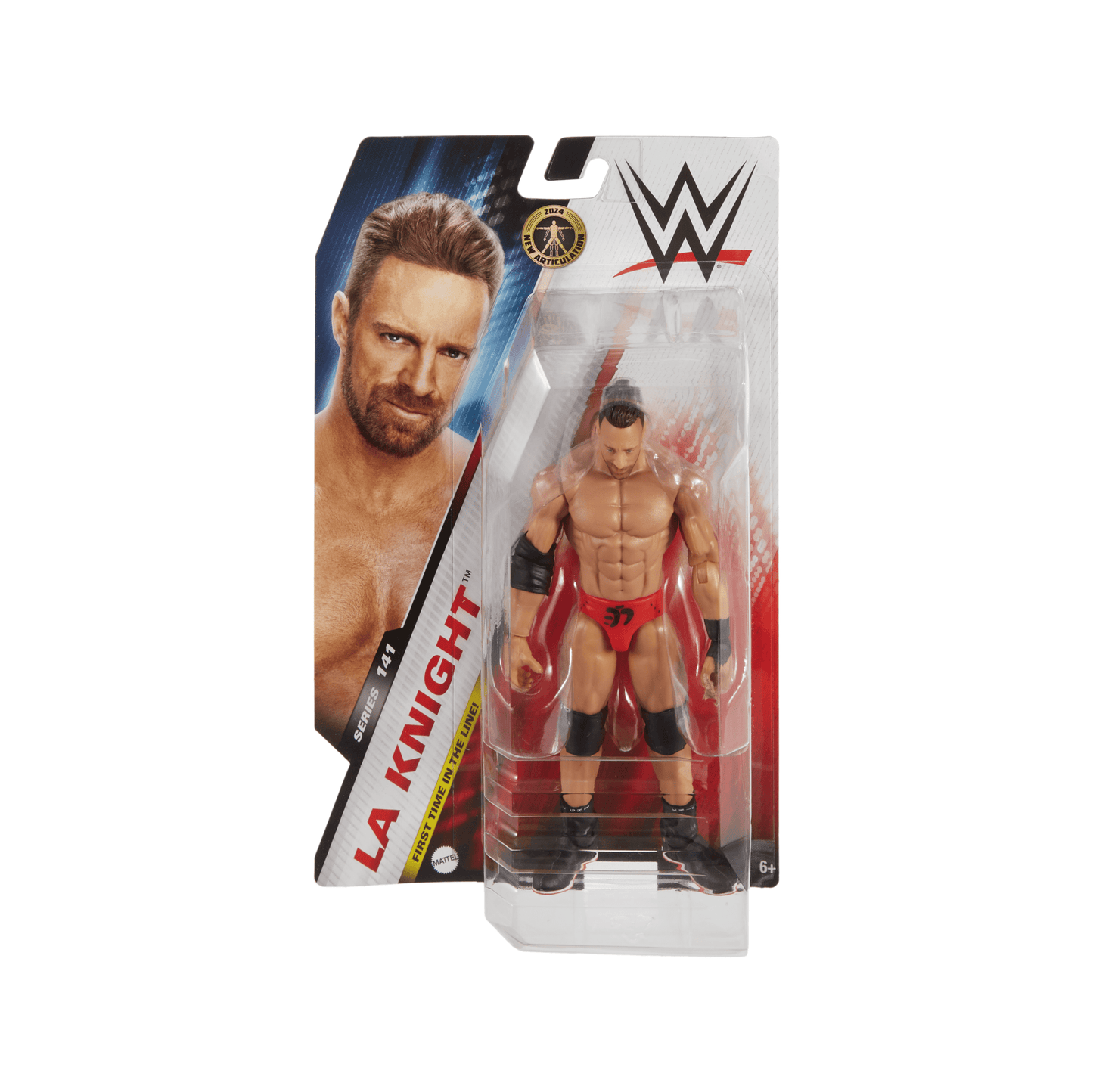 Wwe  Figurine Articulée  15,24Cm (6Po)  La Knight, de Collection