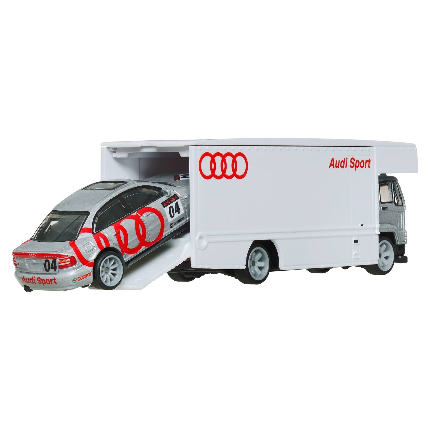 Hot Wheels Collector Veículo de Brinquedo Carro Transportador Audi S4 Quatro