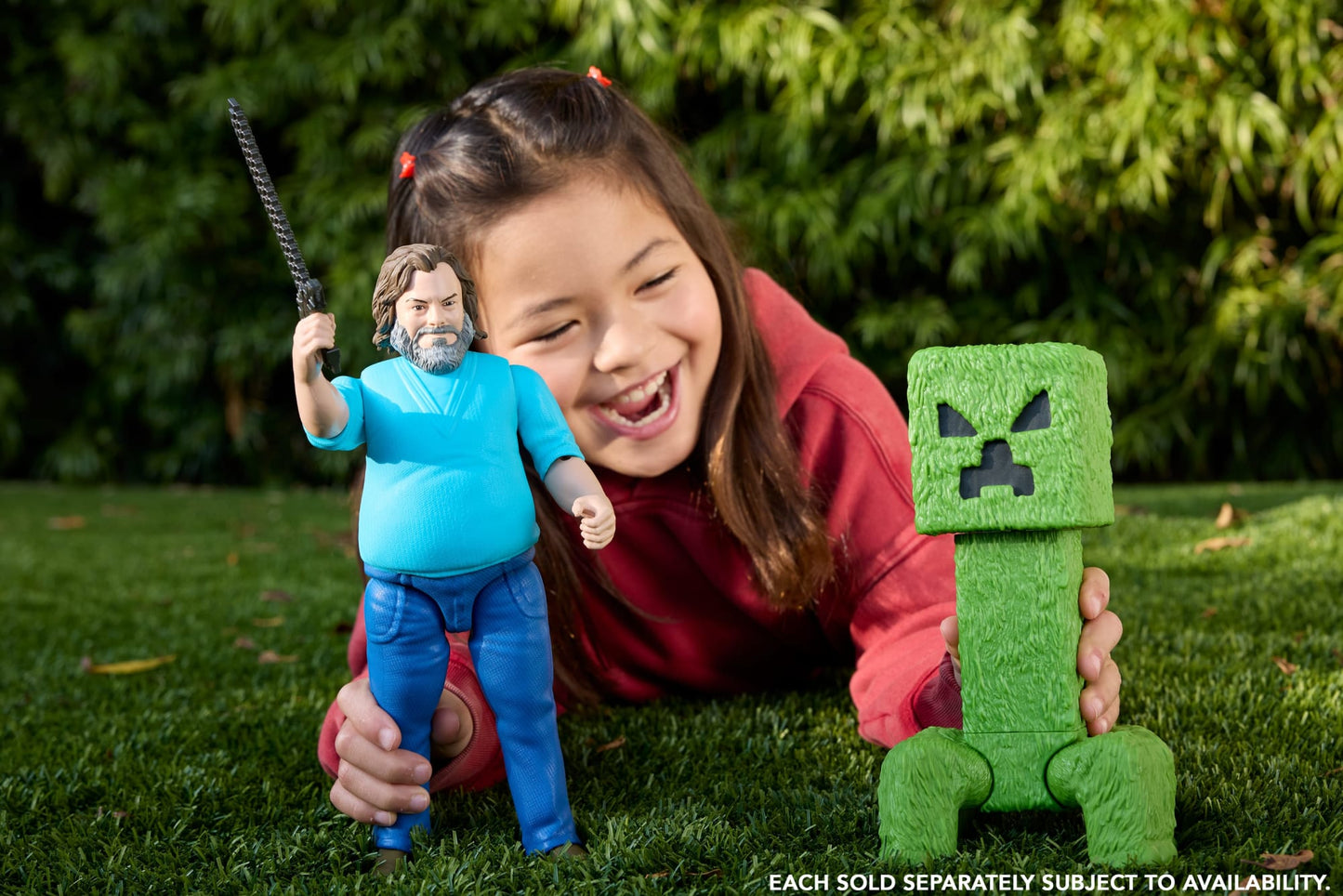 Minecraft La Película Figura de Acción Steve de 12 pulgadas