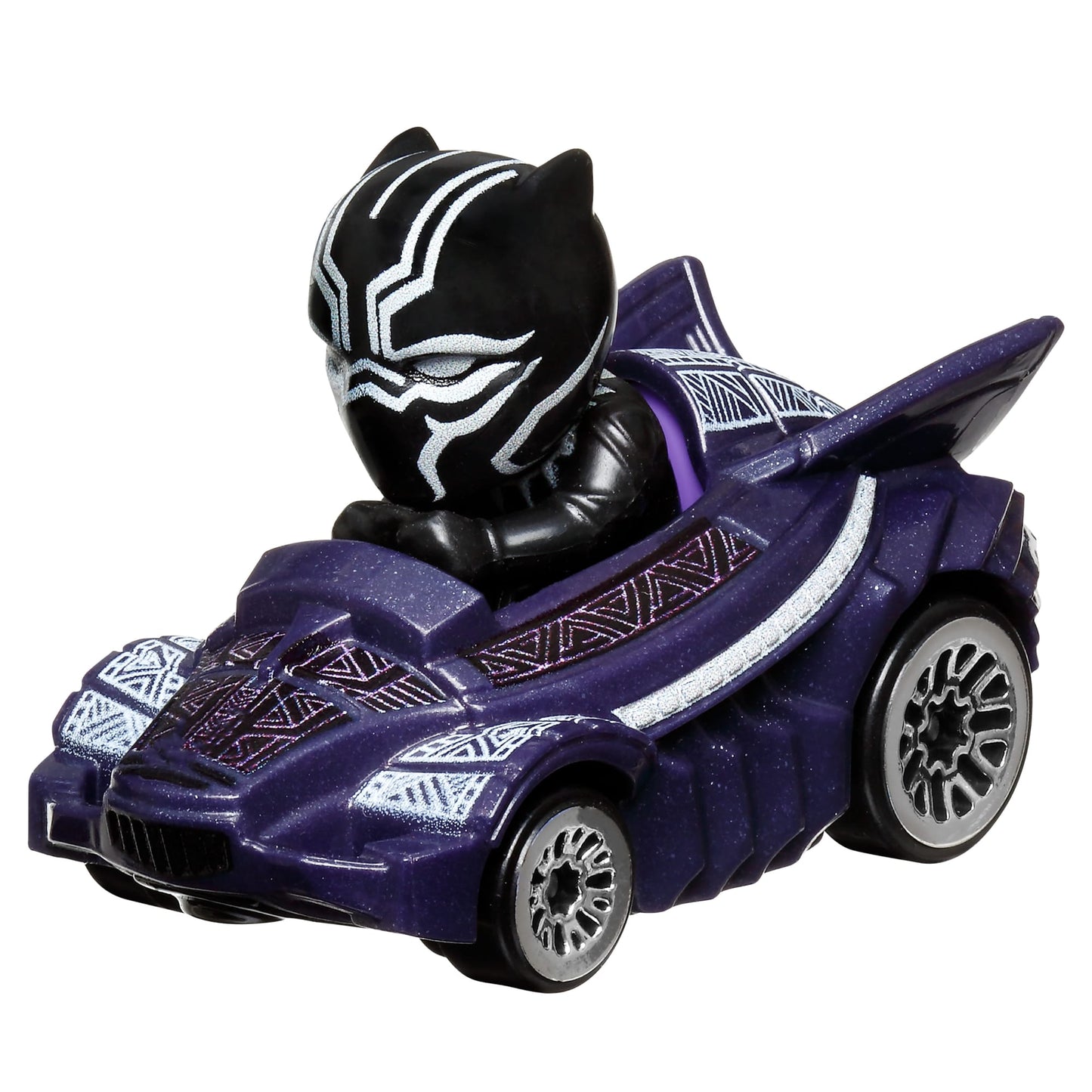 Hot Wheels RacerVerse Veículo de Brinquedo Black Panther no Jet