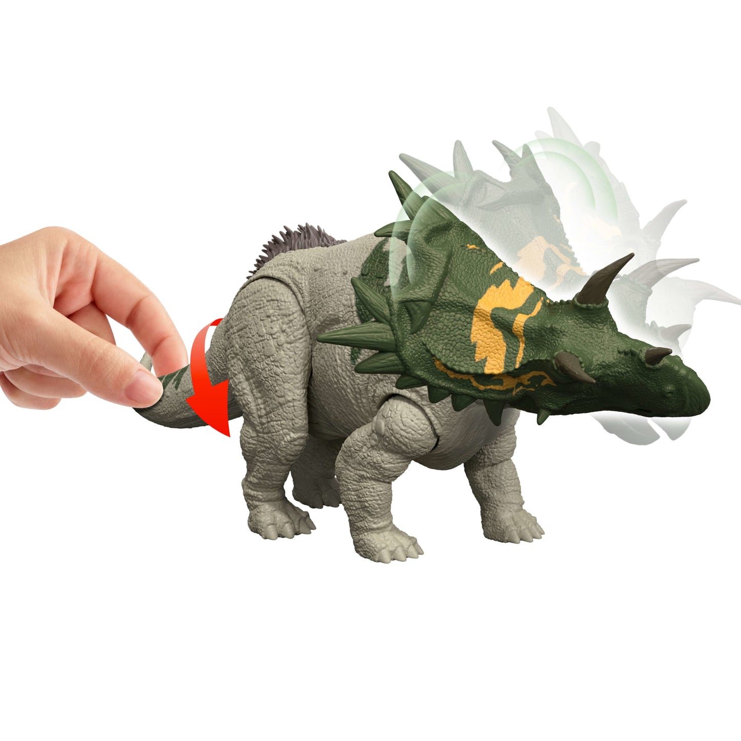 Jurassic World Dinosaurio de Juguete Rebirth Rugido Salvaje Spiclypeus