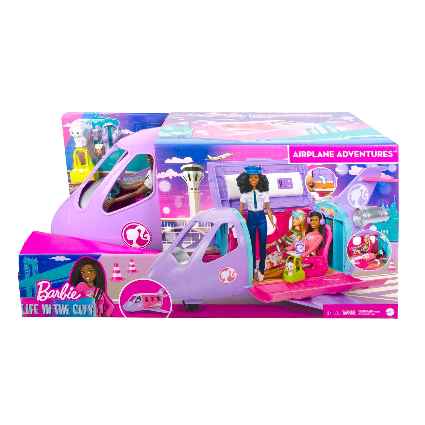 Barbie®-Coffret Barbie® Pilote-Plus de 15Accessoires