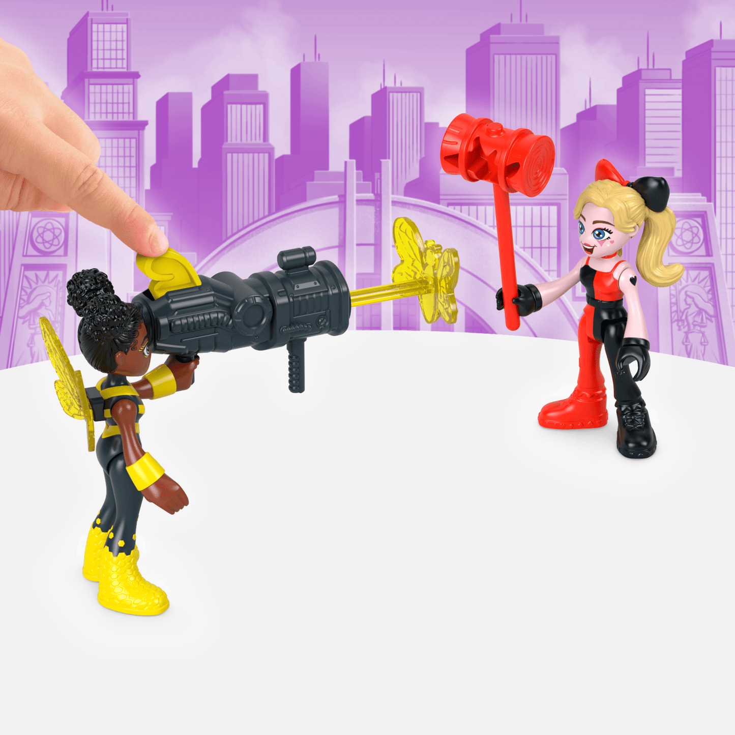 Imaginext  Dc Super Friends  Coffret Figurines et Access.  Rivales