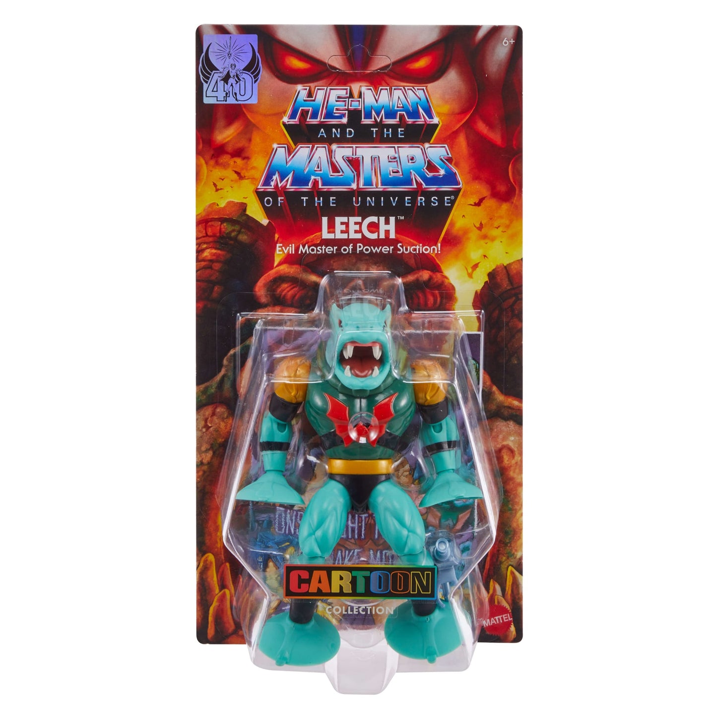 Masters Of The Universe Origins Cartoon Collection Leech 5.5-Inch Action Figure Toy, 1980 Tv Villain