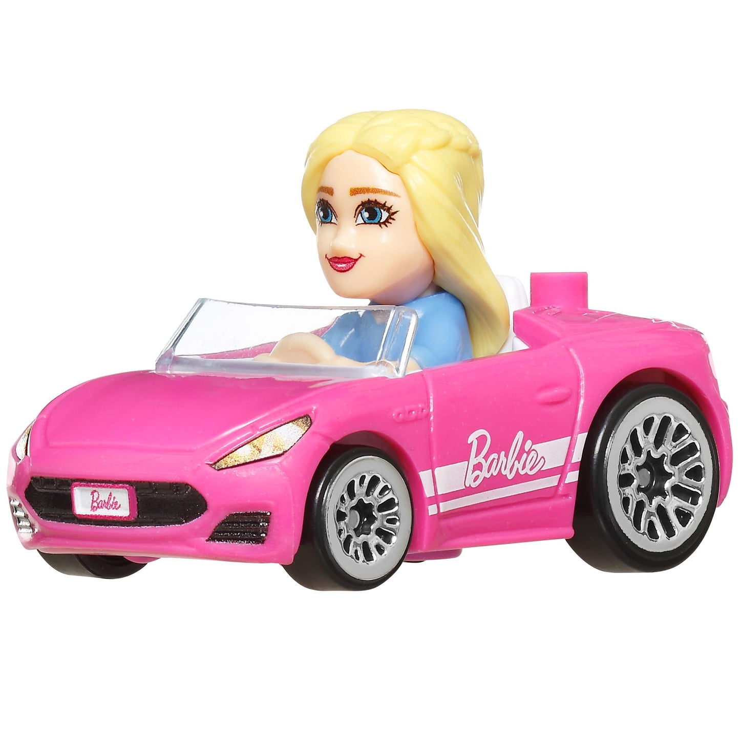 Hot Wheels Racerverse Barbie 3-Pack, Set Of 3 Die-Cast Toy Cars With Non-Removable Figures