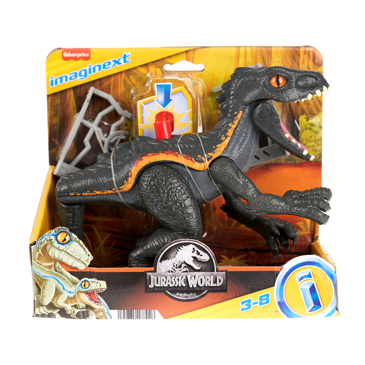 Fisher-Price-Indoraptor Imaginext-Figurine Avec Accessoires