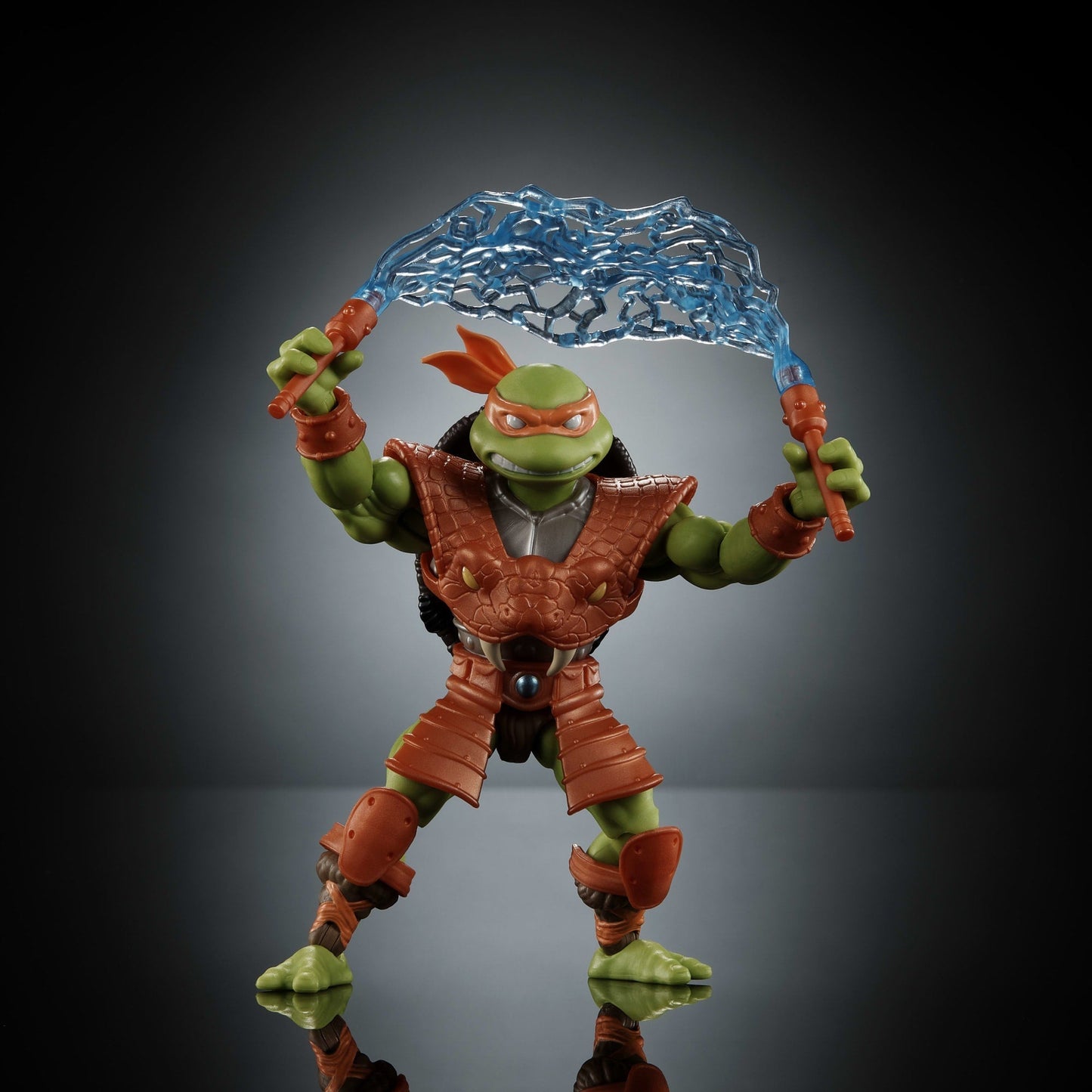 Masters of the Universe Turtles of Grayskull Figura de Acción Michelangelo de 5.5 pulgadas