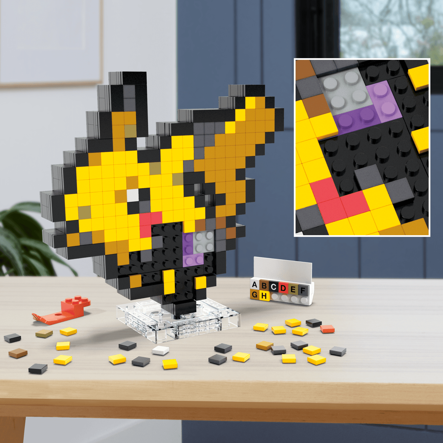 MEGA Pokémon Juguete de Construcción Pikachu Píxel