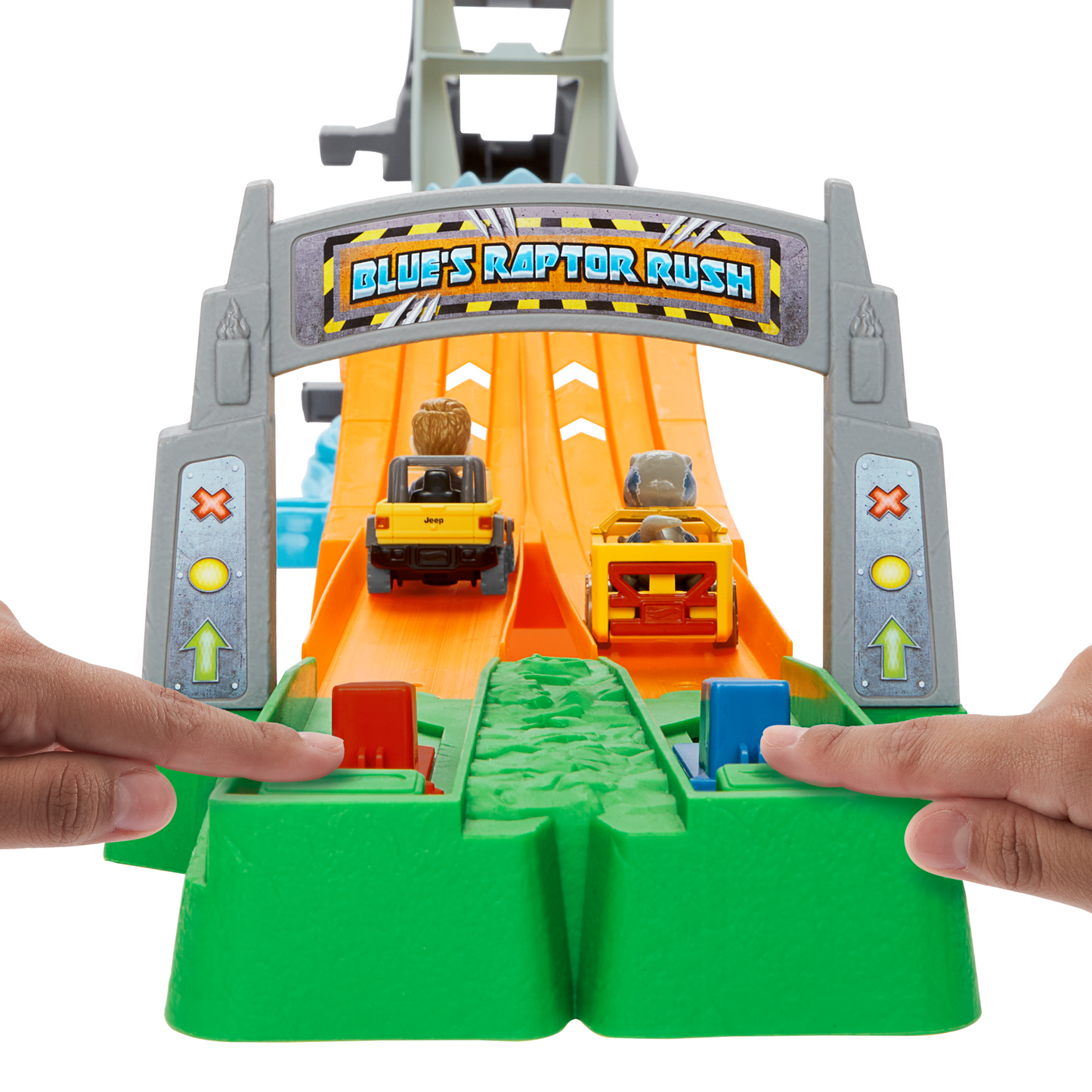 Hot Wheels  Racerverse  Jurassic World  La Course de Blue Le Raptor