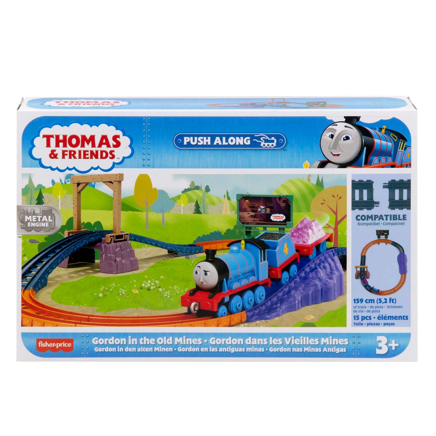Thomas et ses Amis Coffret Train/Piste Gordon Dans Les Vieilles Mines