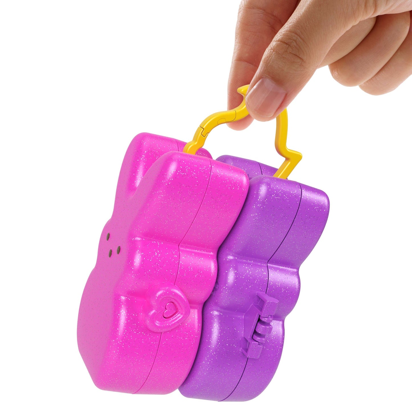 Polly Pocket Peeps Poupées et 2Coffrets6 Accessoires, Porte-Clés