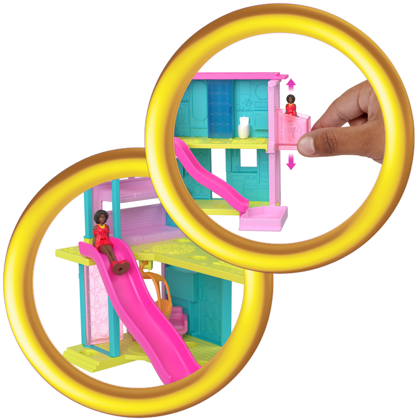 Barbie Mini BarbieLand Casa de Bonecas Dos Sonhos Azul